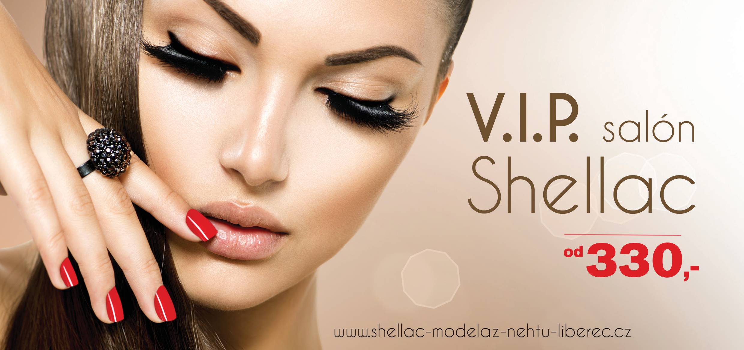 Shellac - modeláž nehtů foto 3