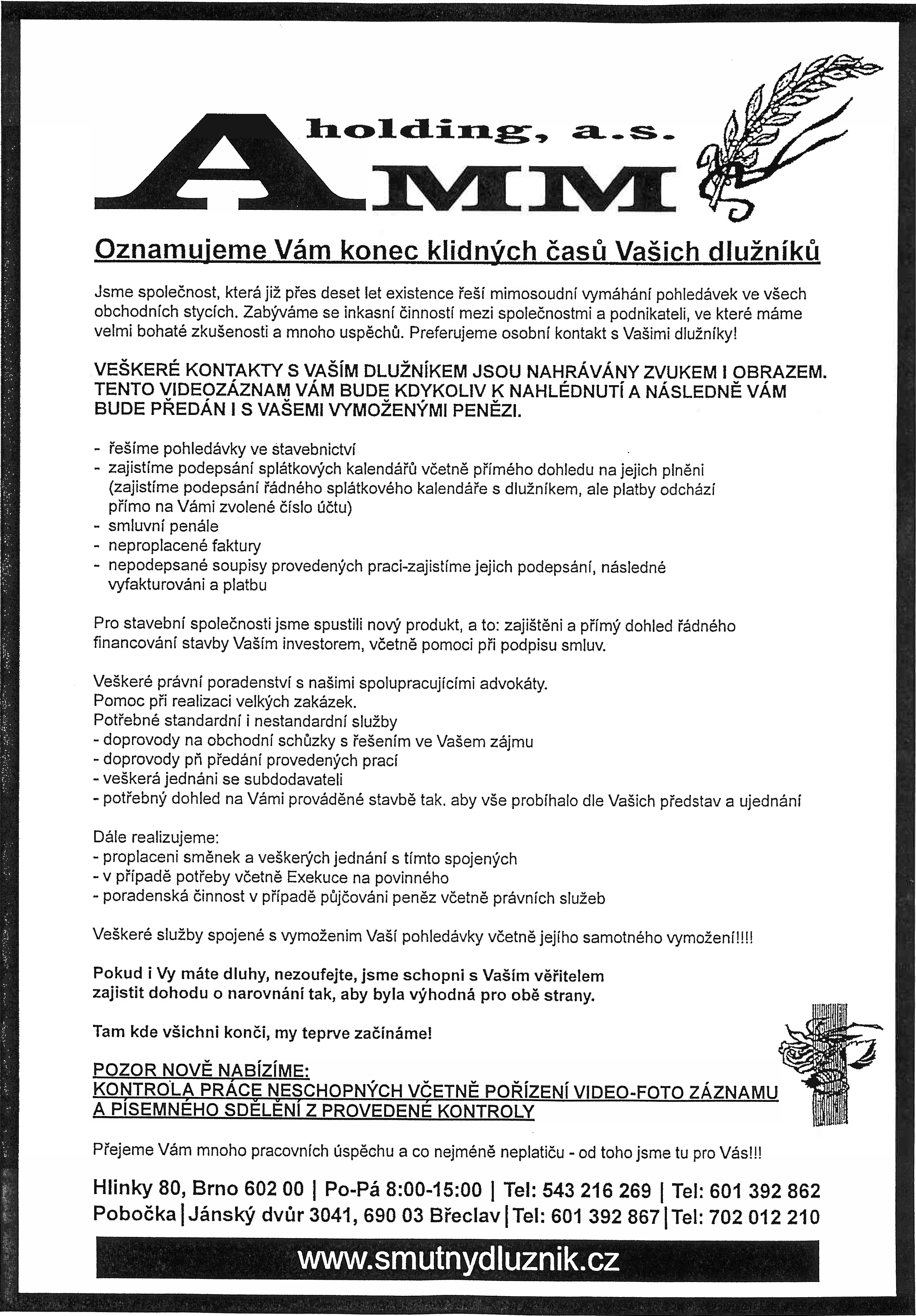 AMM holding, a.s. foto 2