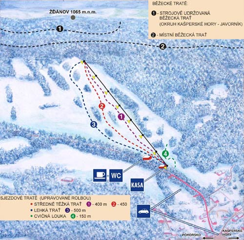 Skiareál Nezdice foto 3