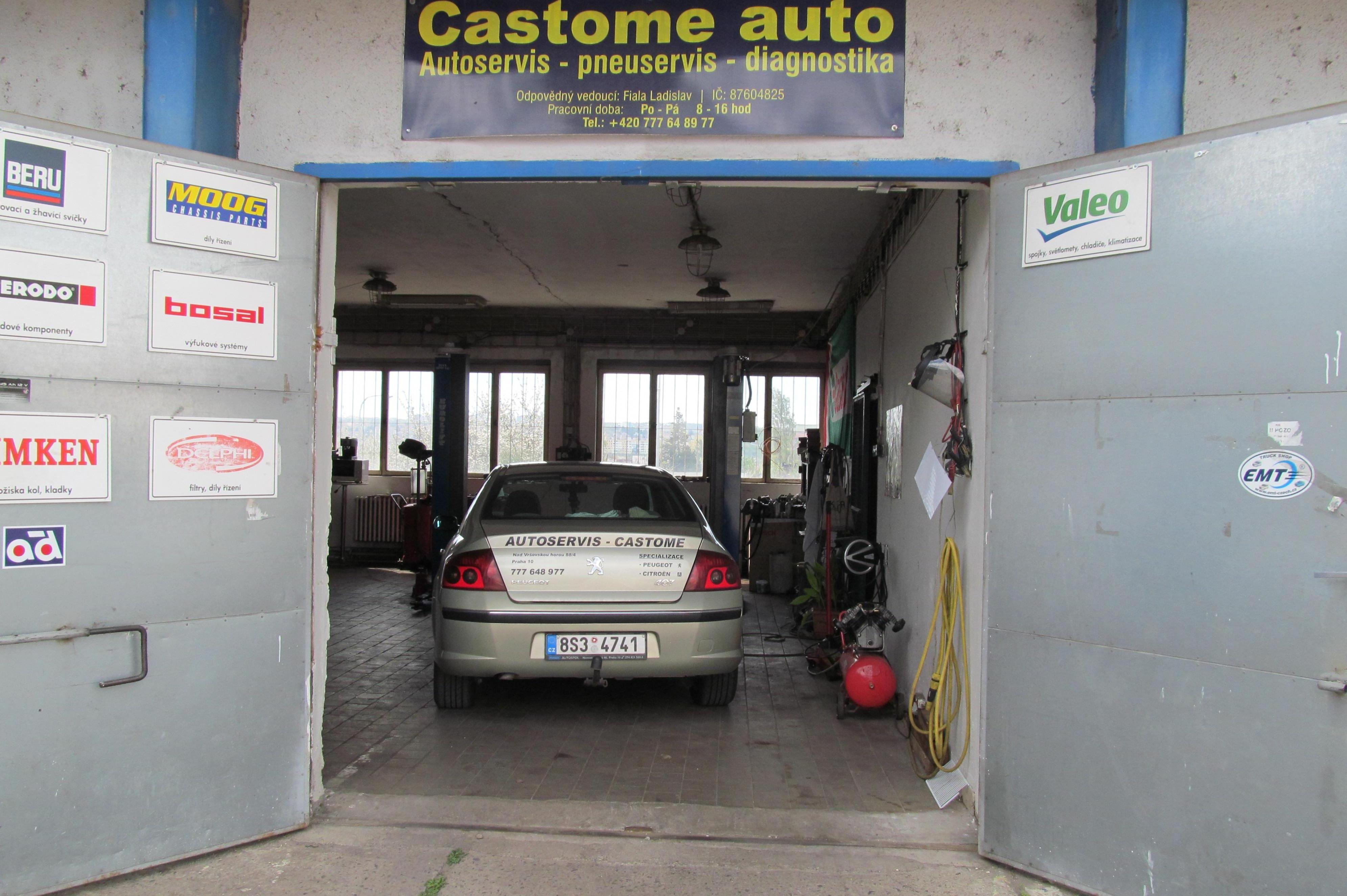 CASTOME - AUTOSERVIS Peugeot a Citroën