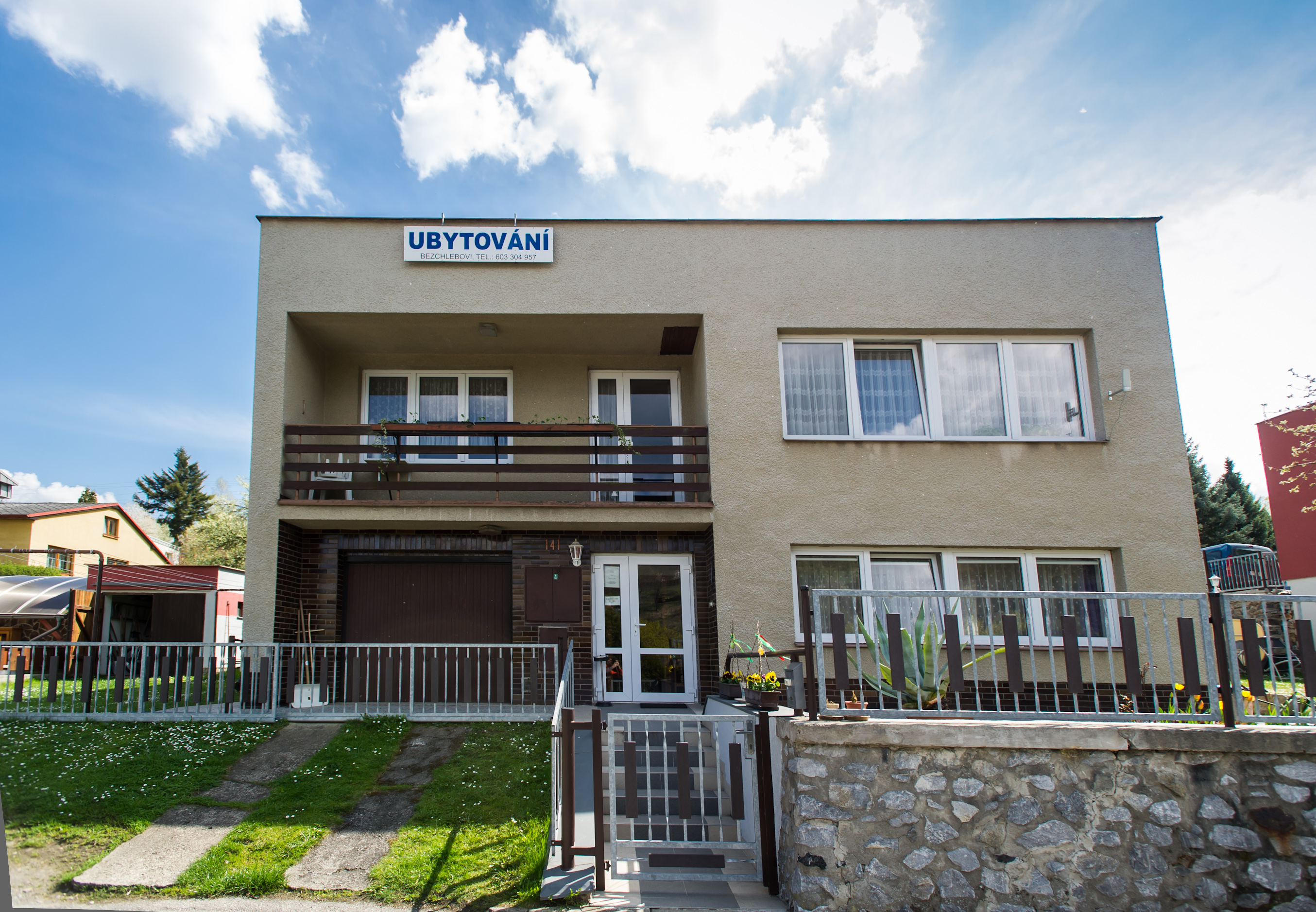 Libuše Bezchlebová - ubytování