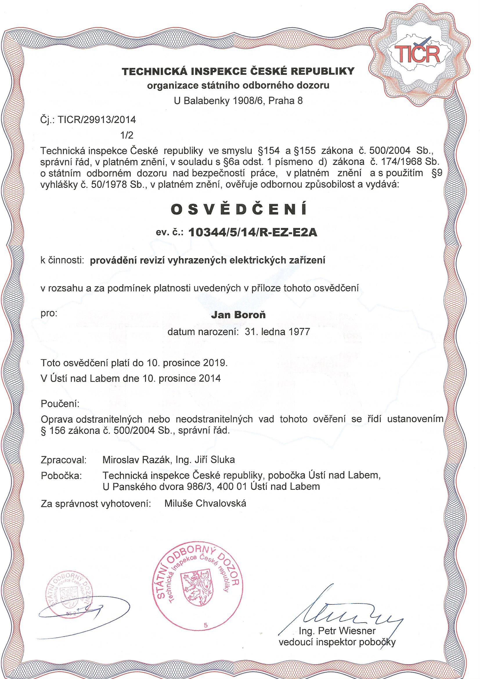 Jan Boroň foto 2