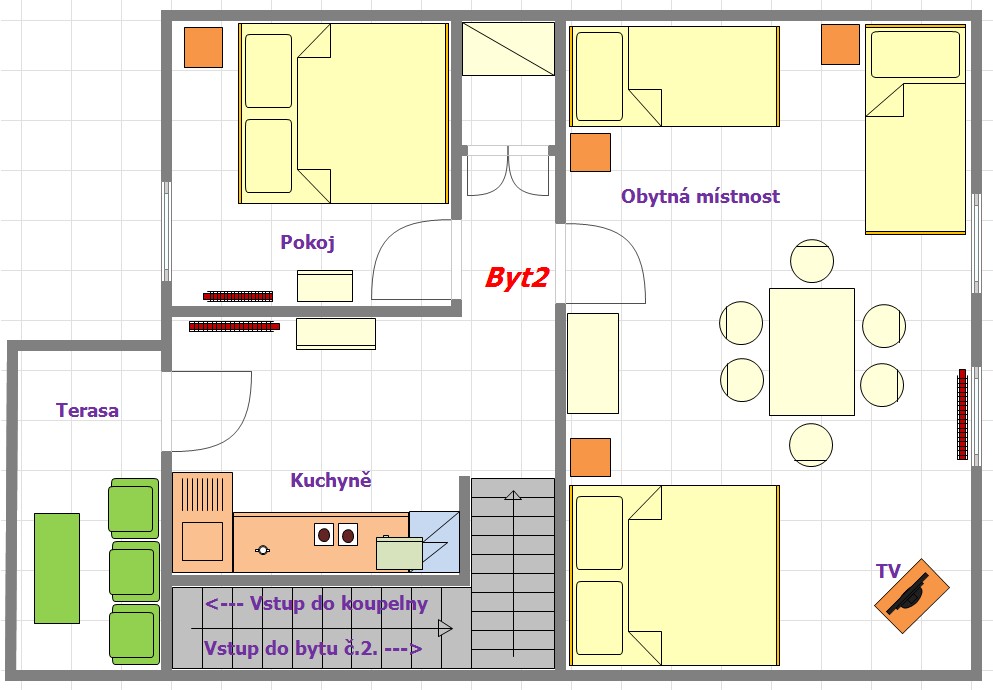 Ubytování Pod Pálavou - Pavlov foto 3
