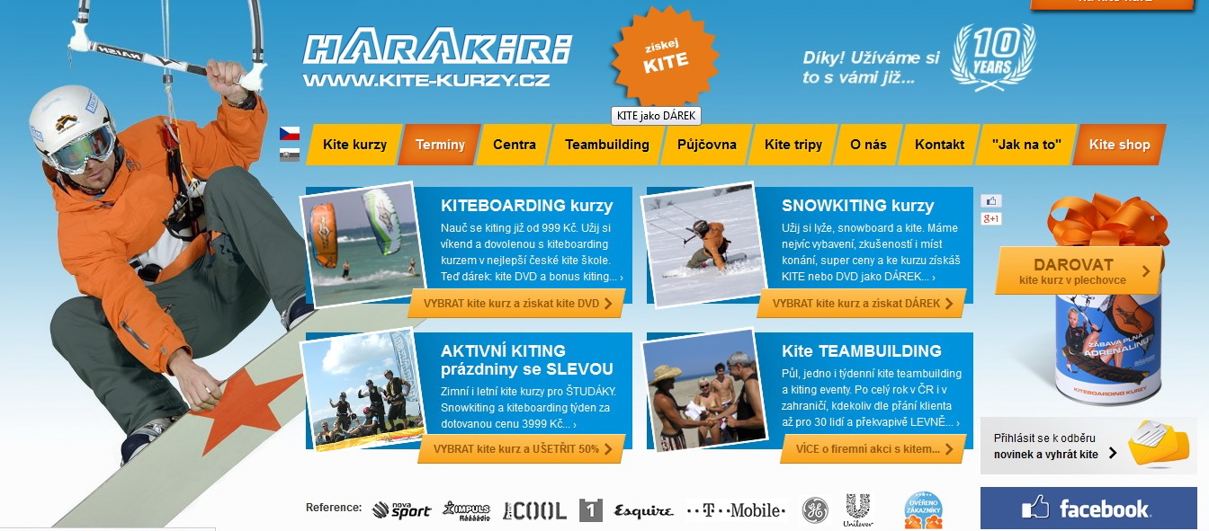 HARAKIRI kite kurzy foto 2