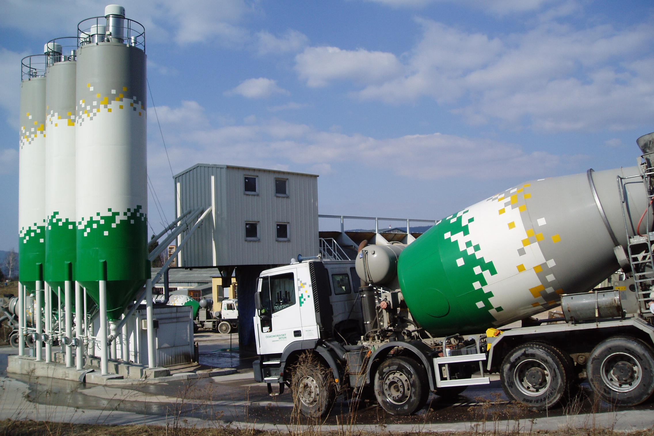 TBG Plzeň Transportbeton - betonárna Ústí nad Labem - Chabařovice
