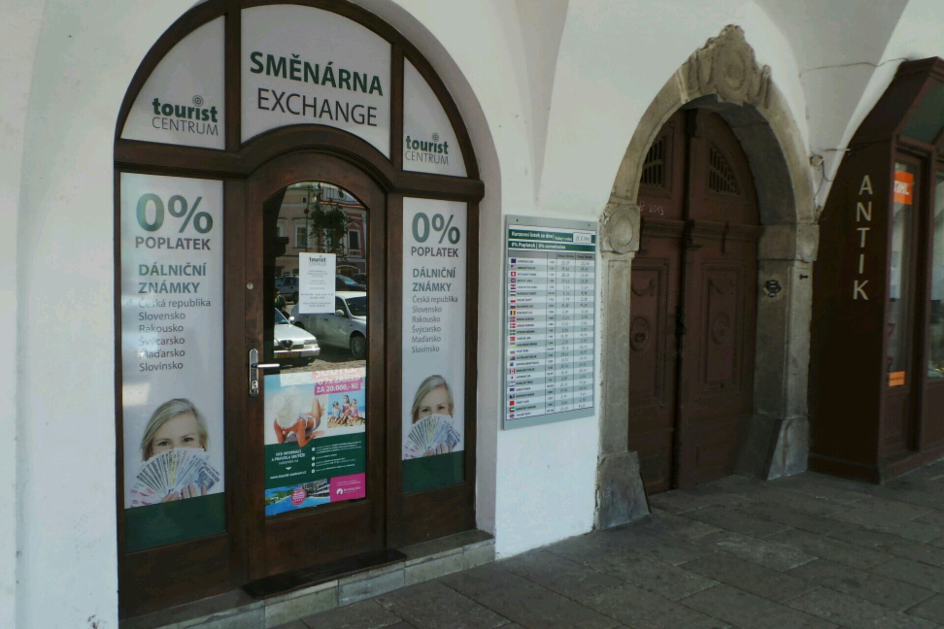 Směnárna Tourist centrum