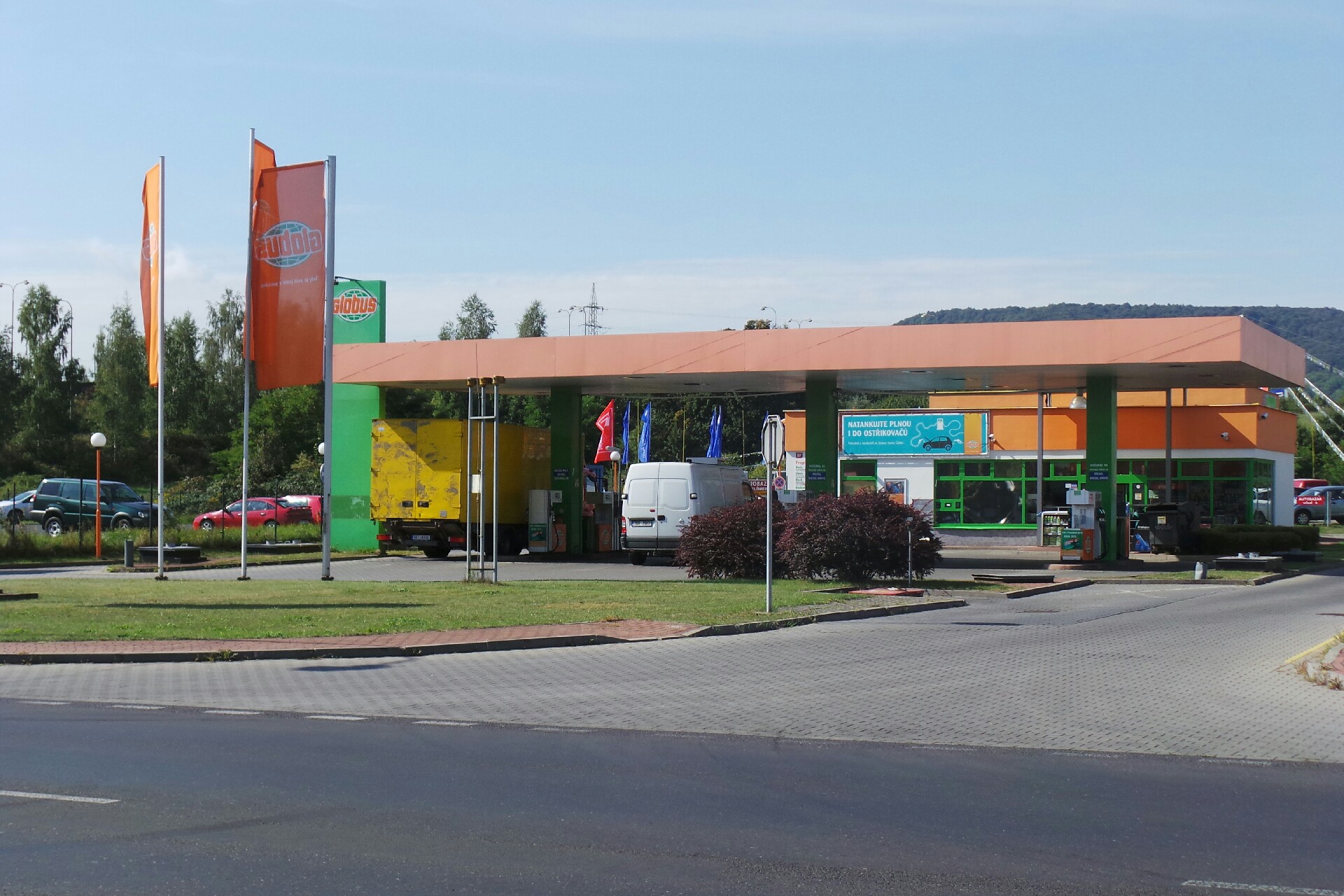 Čerpací stanice Globus