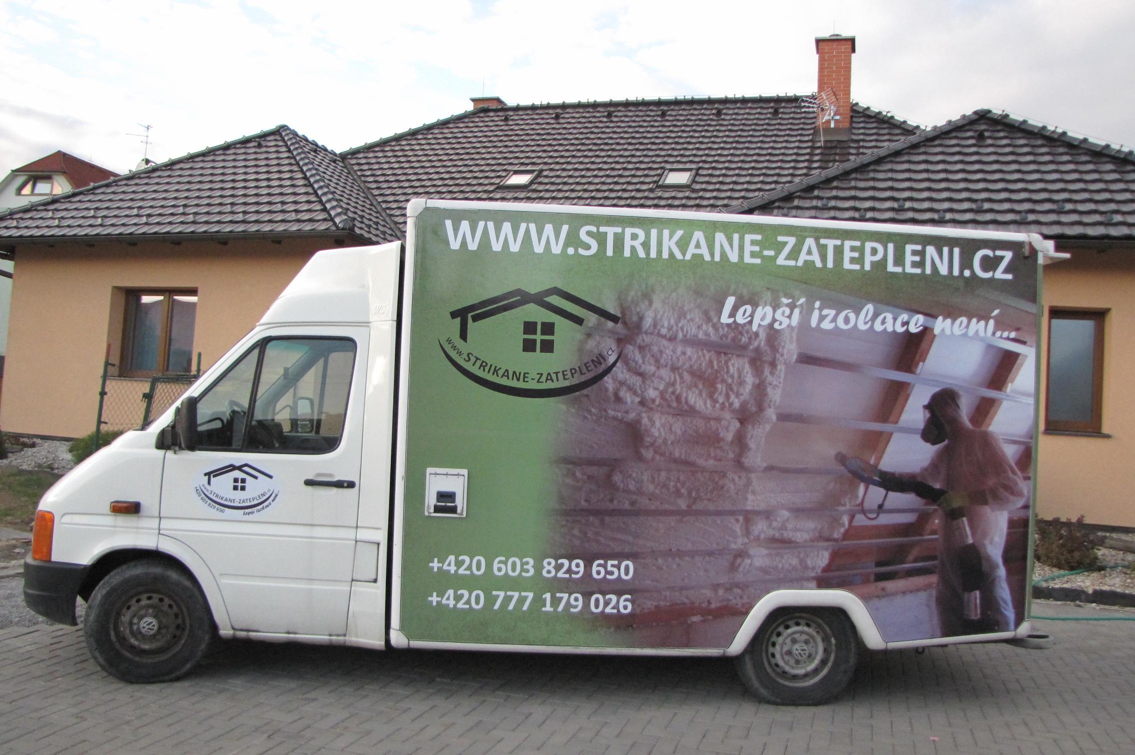 HDT Car - stříkané zateplení