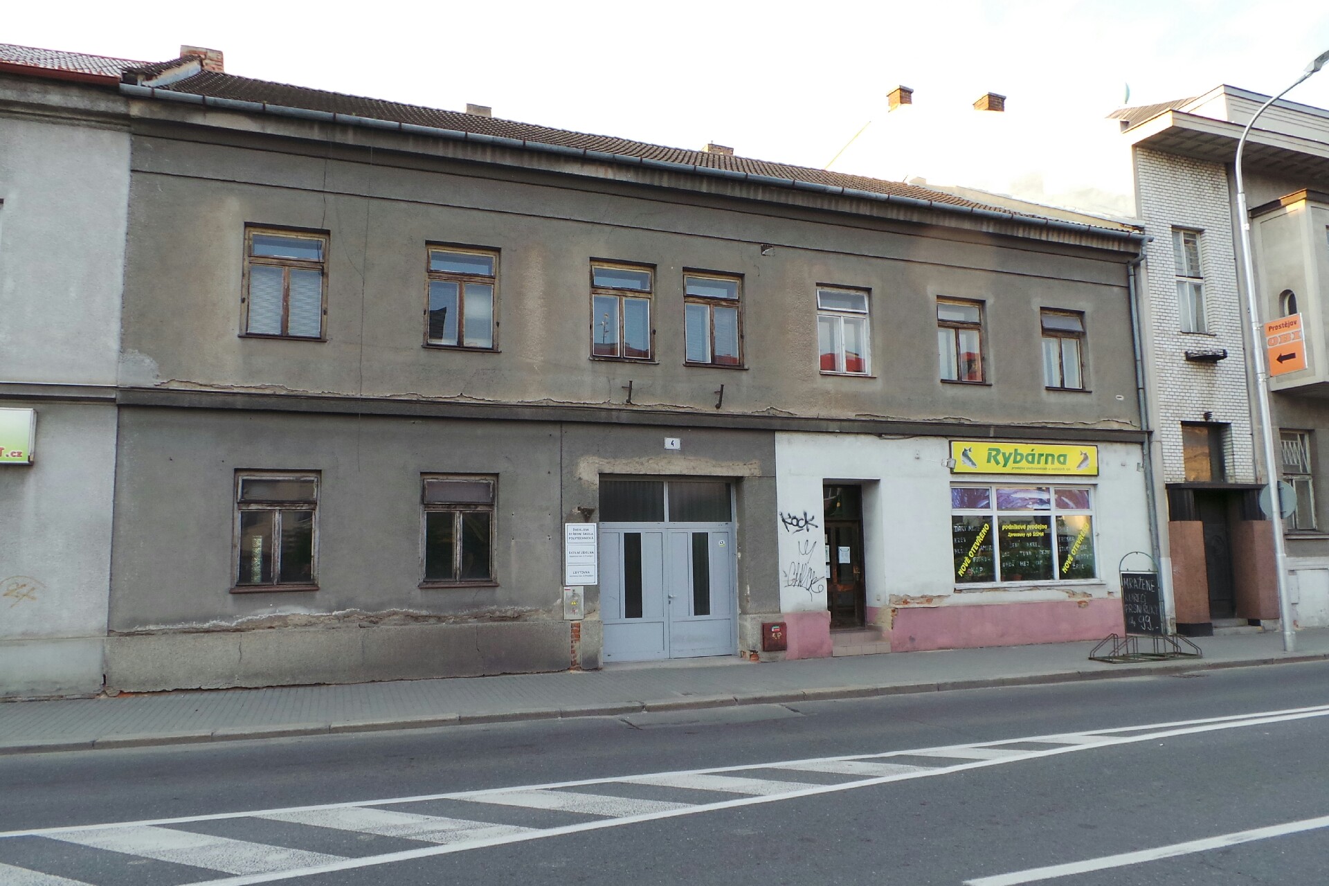 Švehlova střední škola polytechnická Prostějov - Školní jídelna