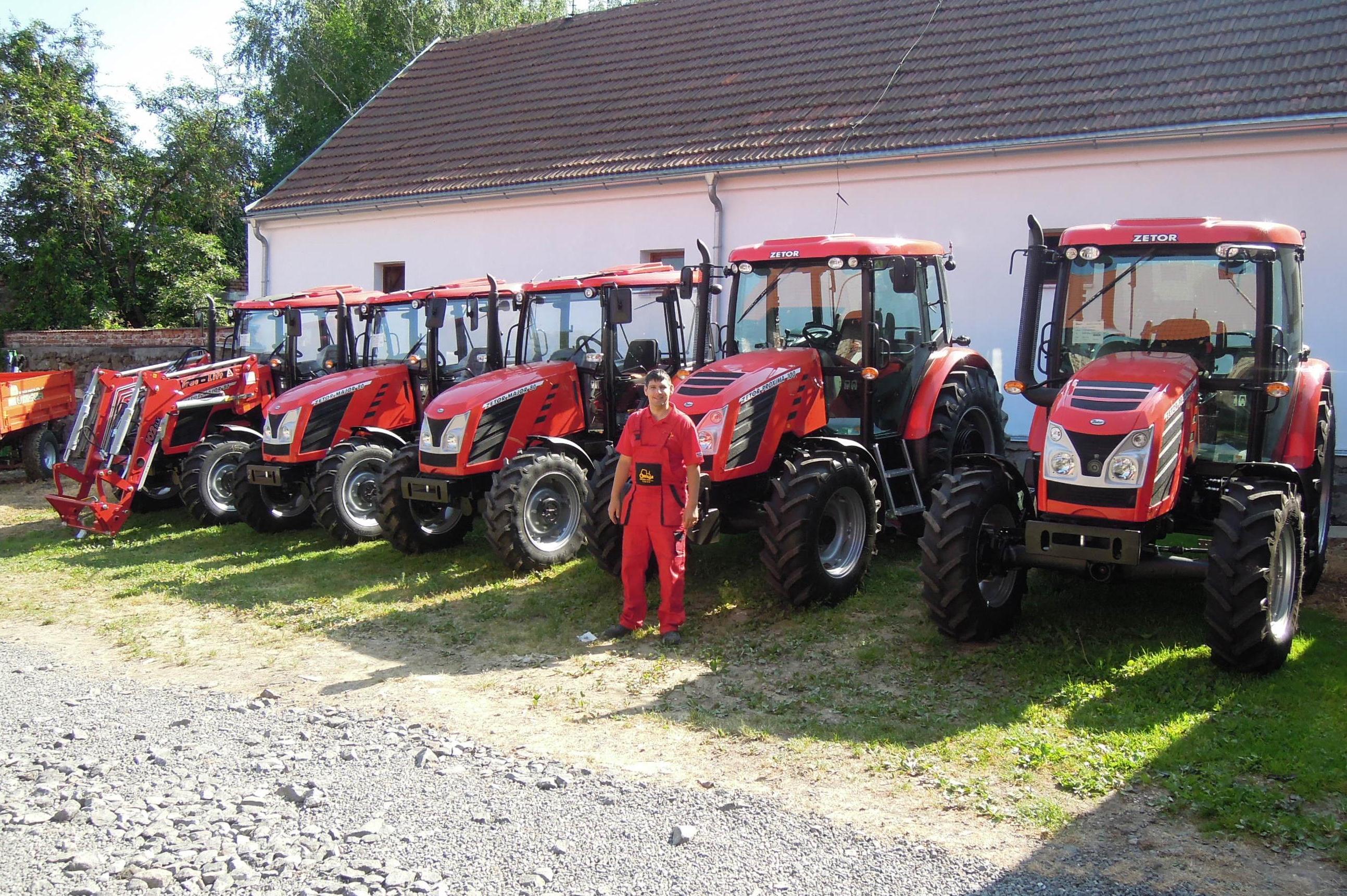 Gregor a syn – traktor ZETOR