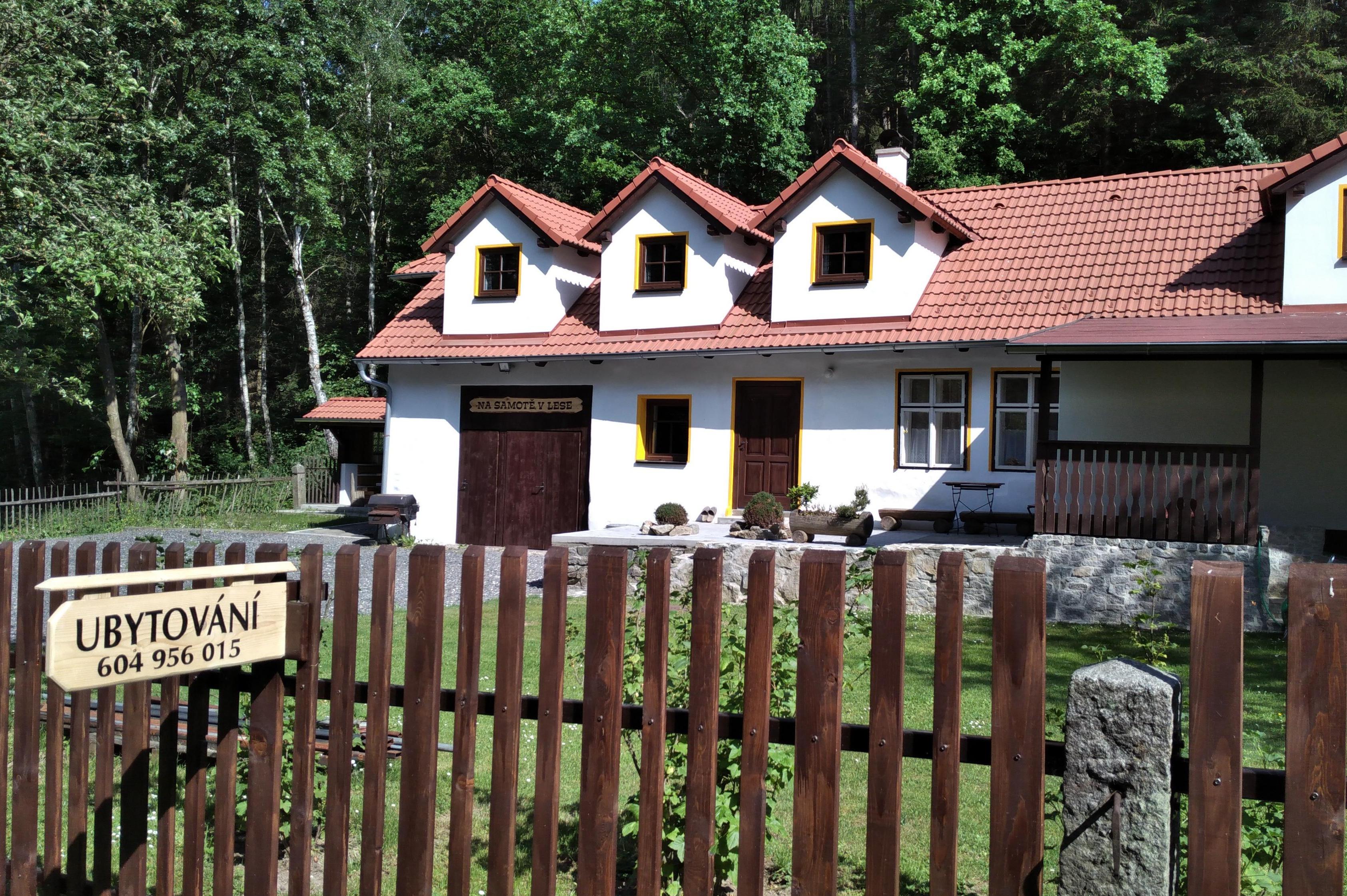 Ubytování - Na samotě v lese