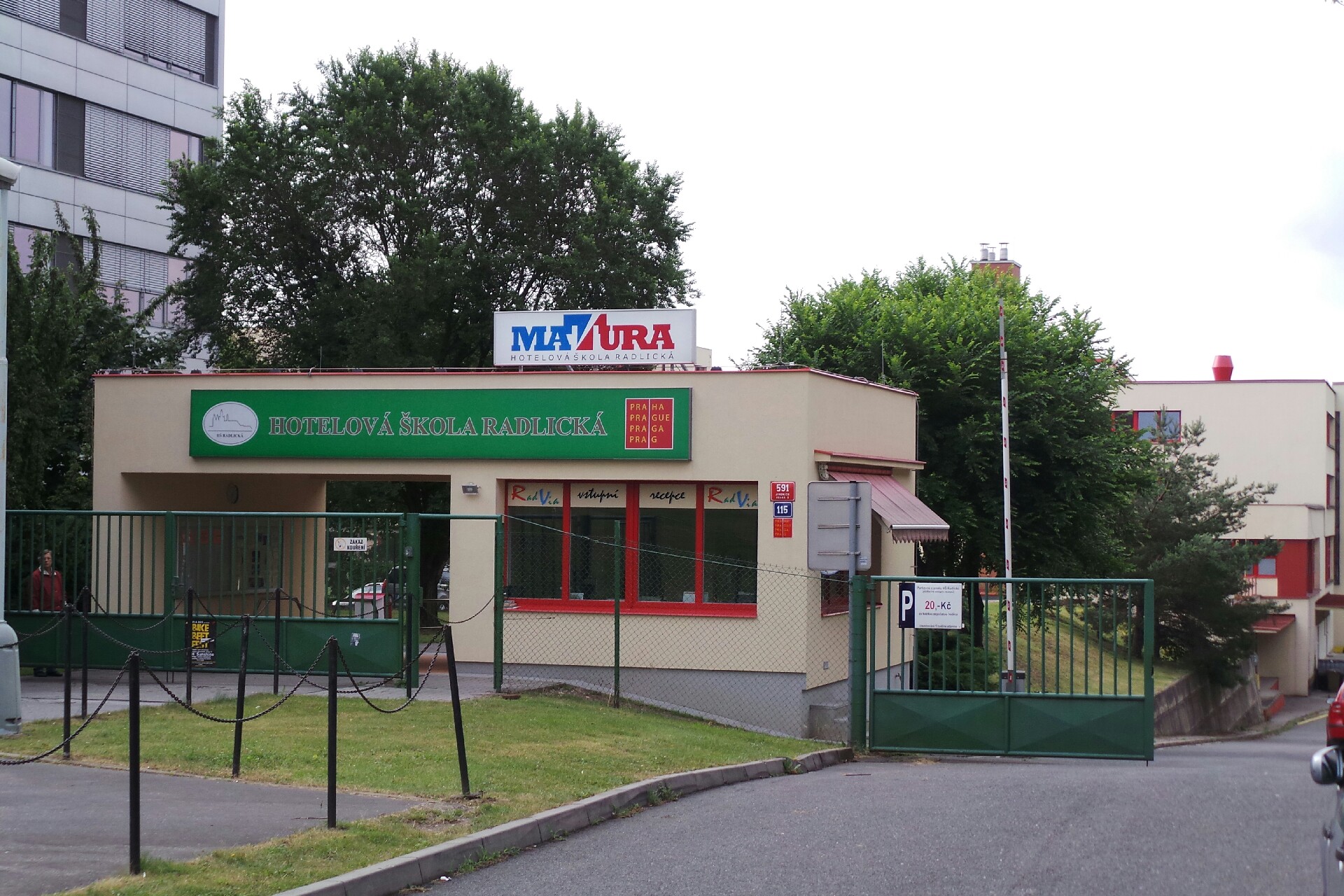 Obchodní škola - SOŠ pro zrakově postižené Praha, Radlická