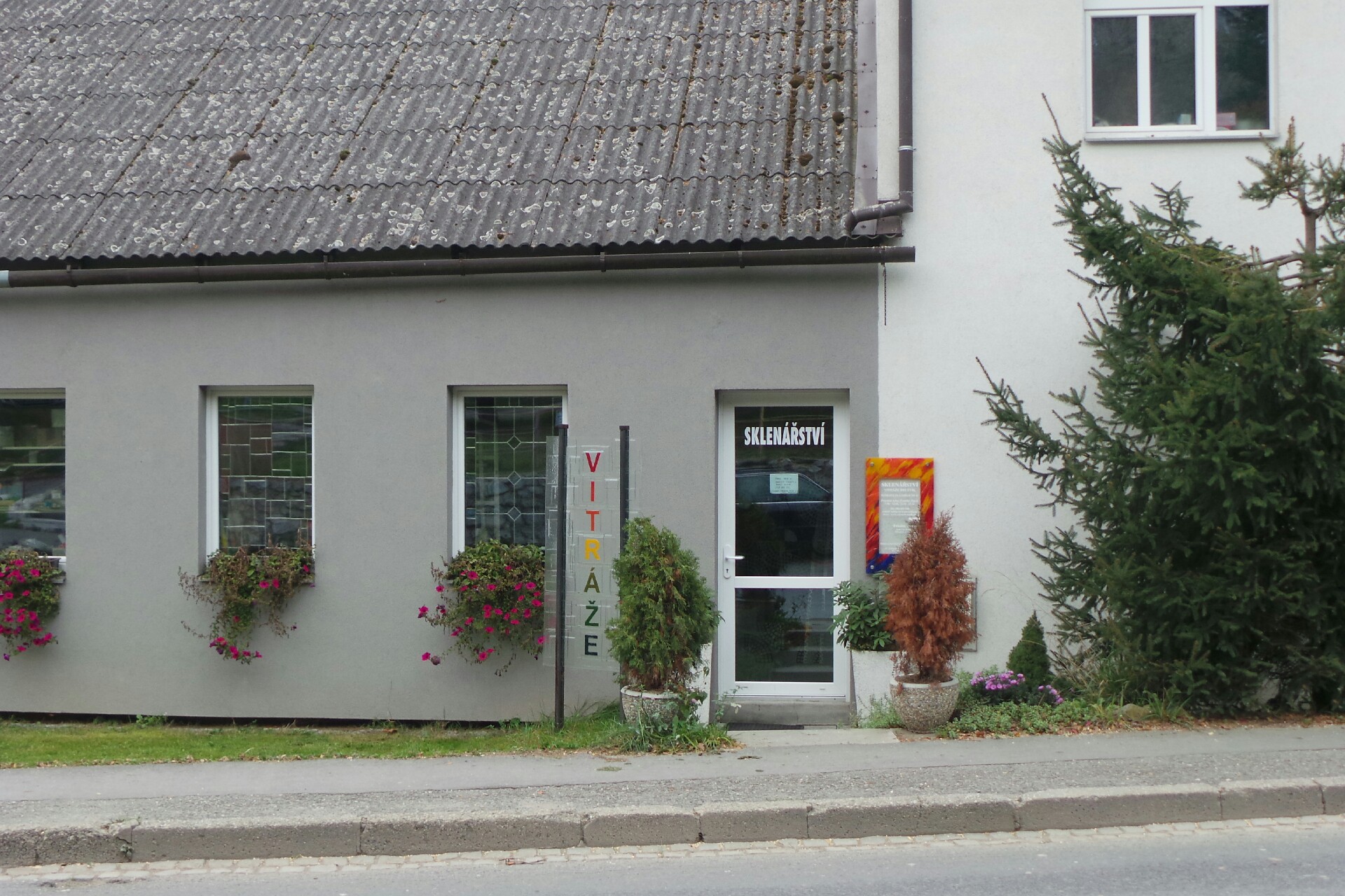 Sklenářství - vitráže Bruštík