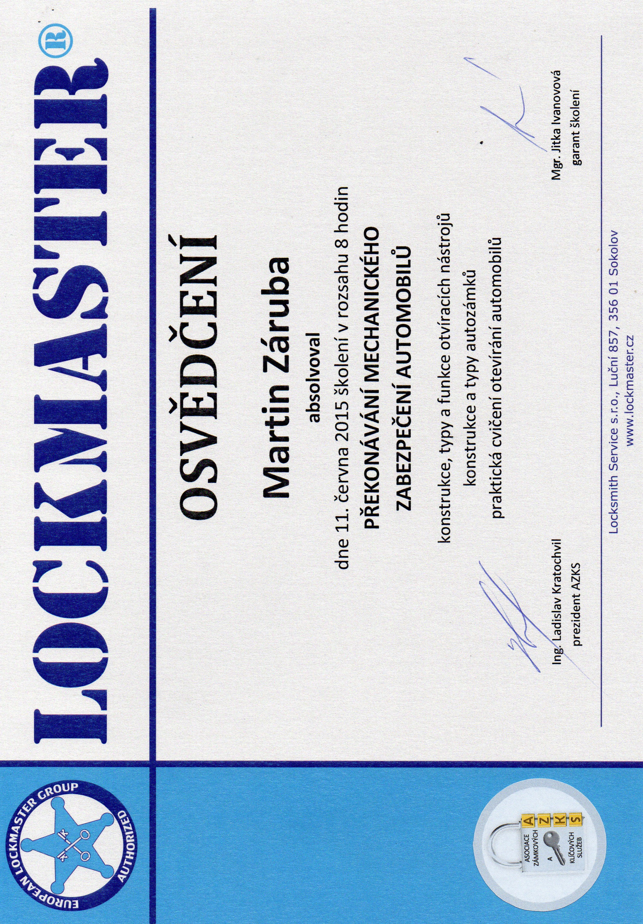 Zámečnictví S. O. S. - Martin Záruba foto 2