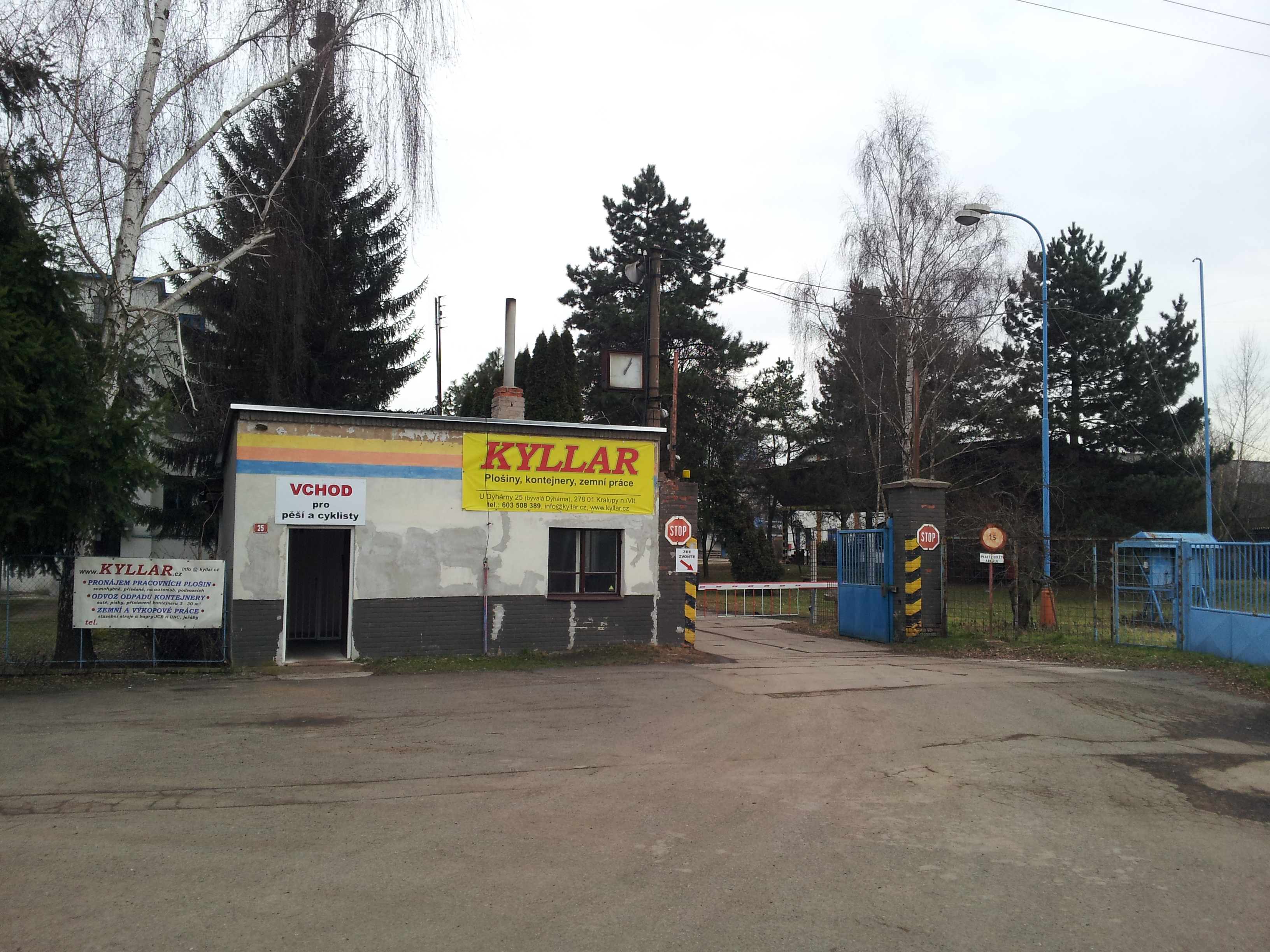 František Kyllar - pracovní plošiny, kontejnery, zemní práce