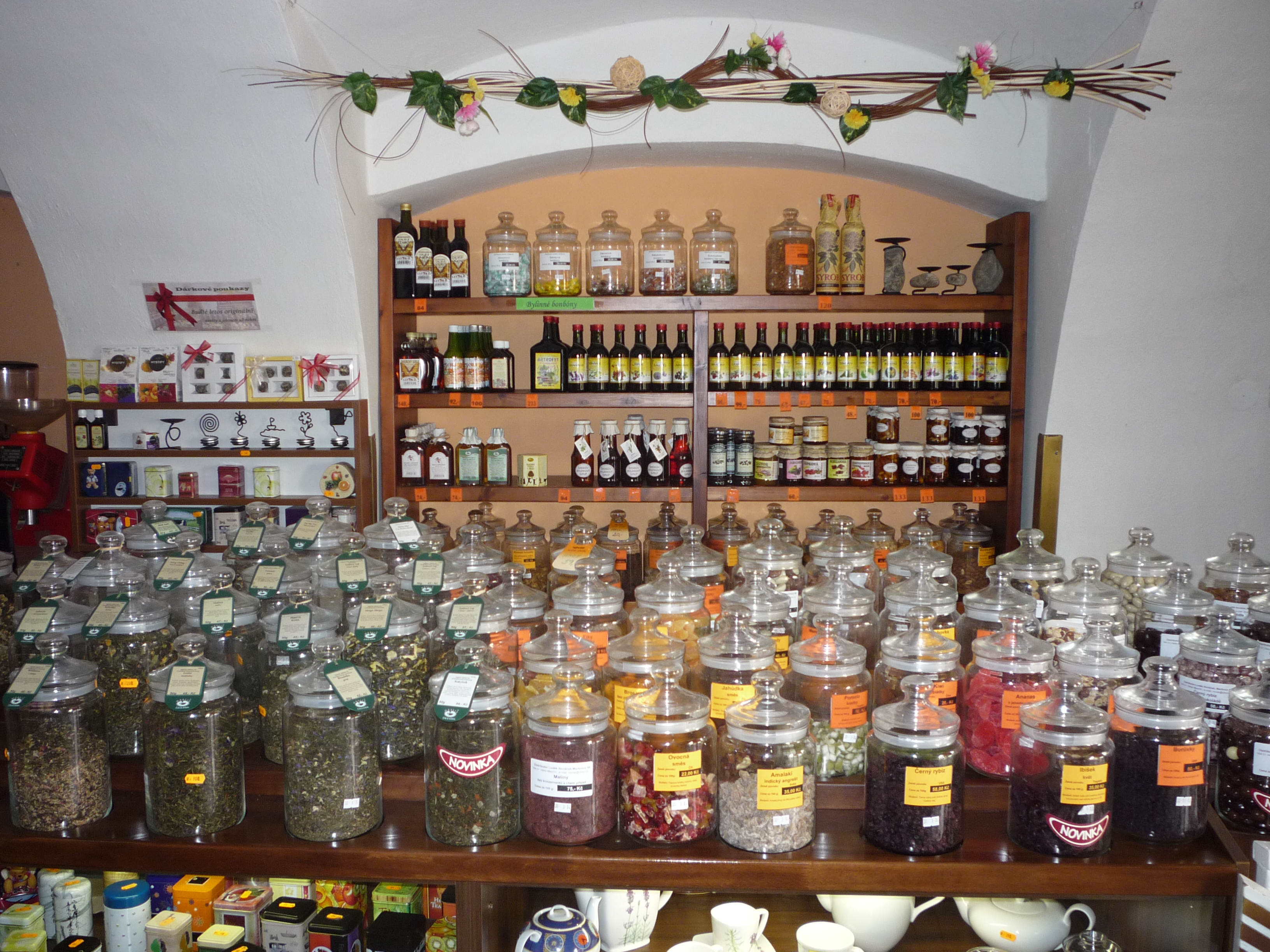 Káva, čaj a suché plody Květa Štěpánková foto 2