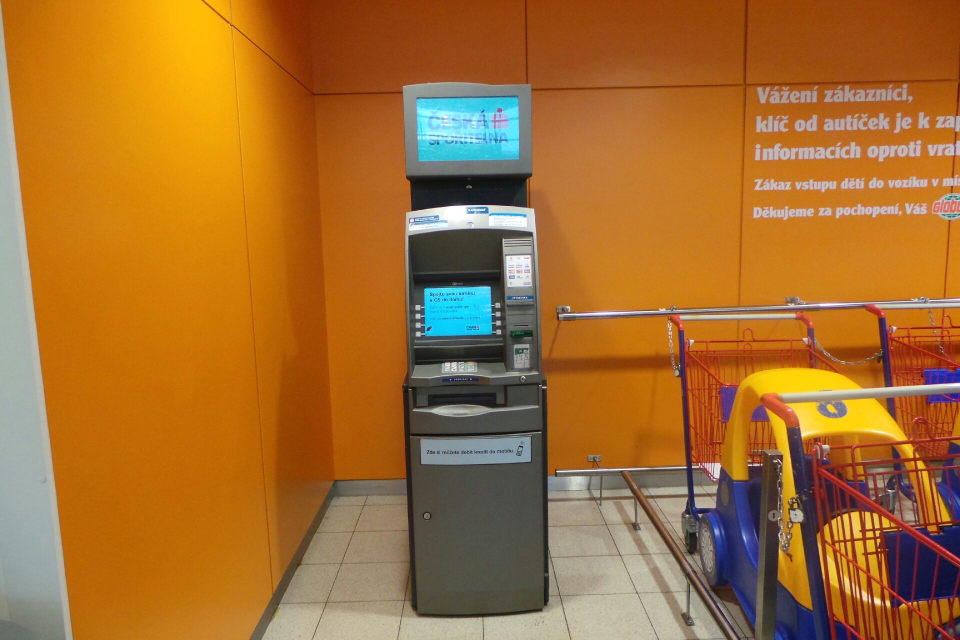 Bankomat České spořitelny