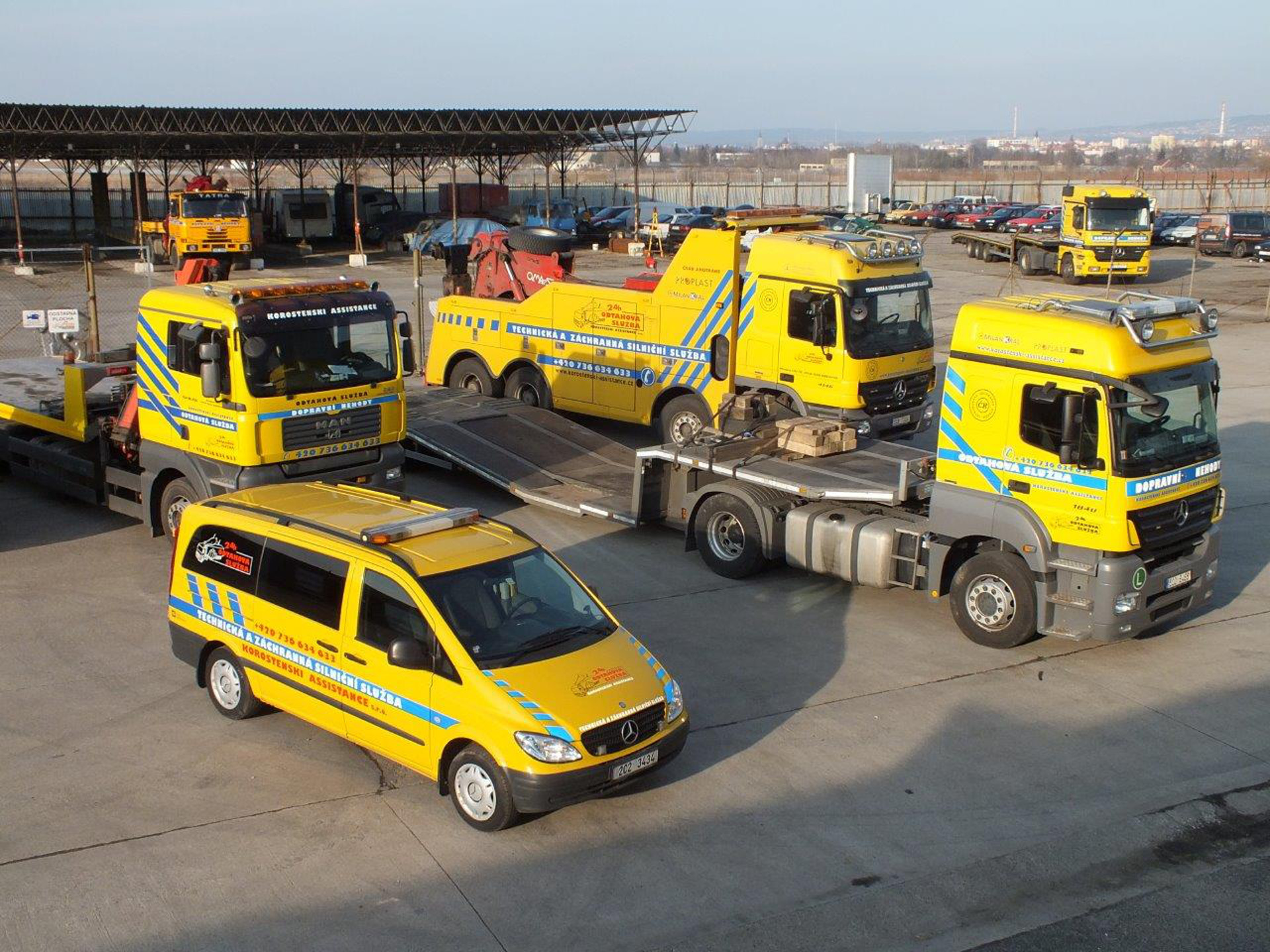 Přeprava nadměrných nákladů - KOROSTENSKI ASSISTANCE s.r.o.