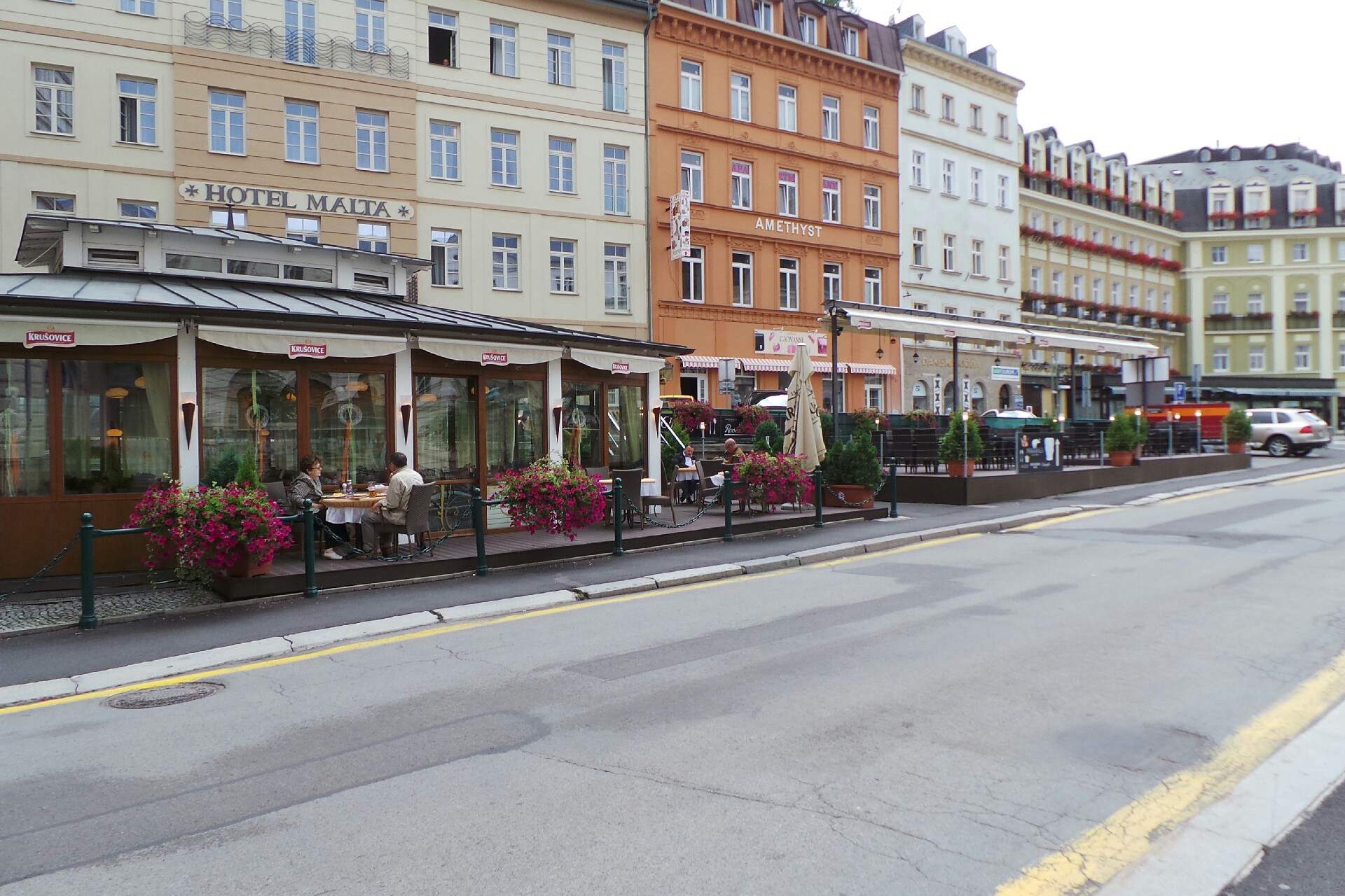 Restaurace hotelu Růže