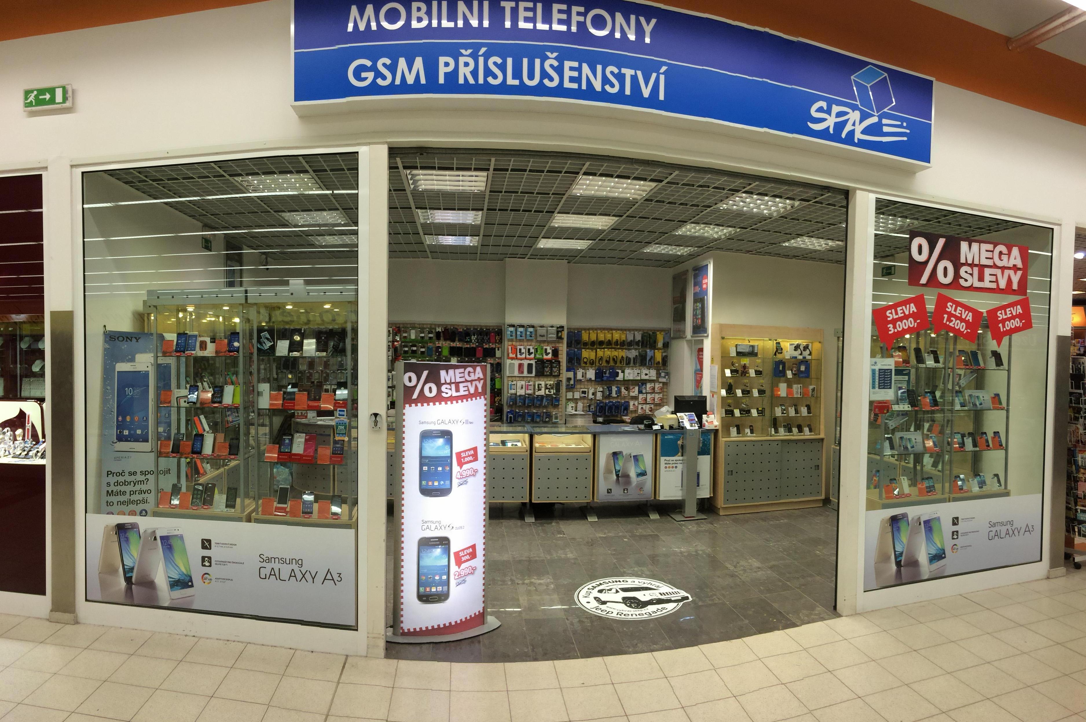 SPACE mobilní telefony