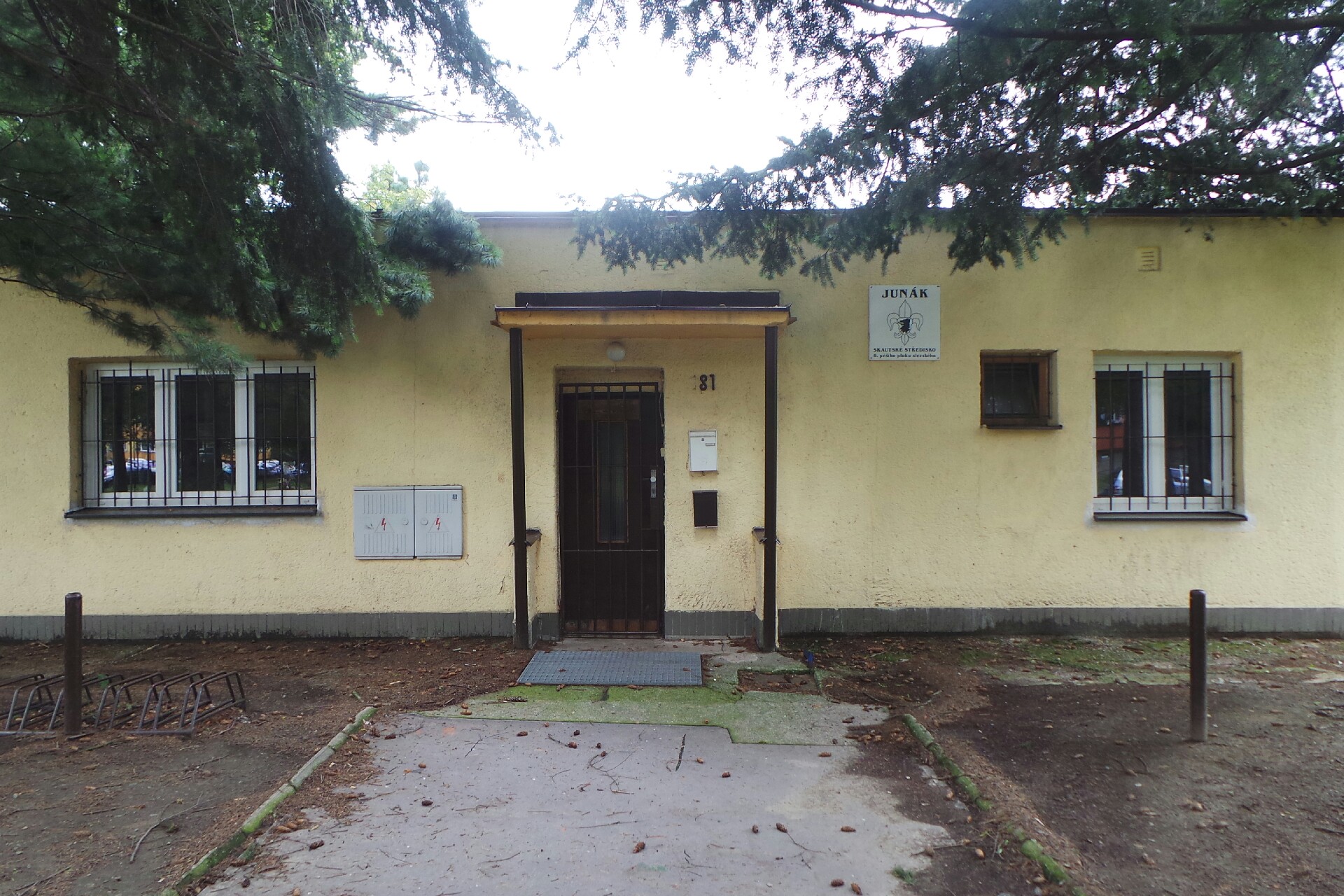 Junák - český skaut, středisko 8. pěšího pluku Slezského Frýdek-Místek - klubovna