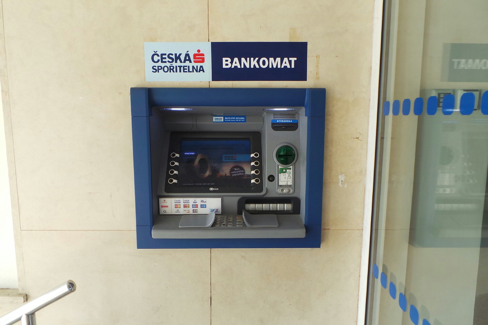 Platbomat České spořitelny