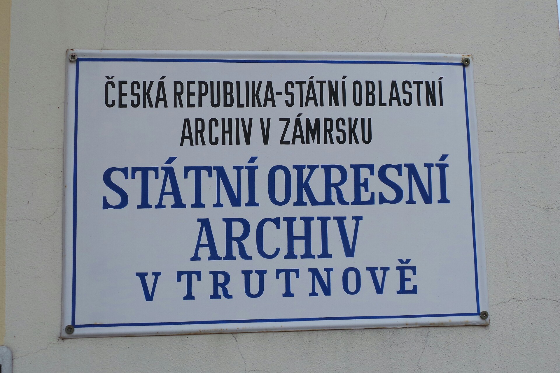 Státní okresní archiv Trutnov foto 2