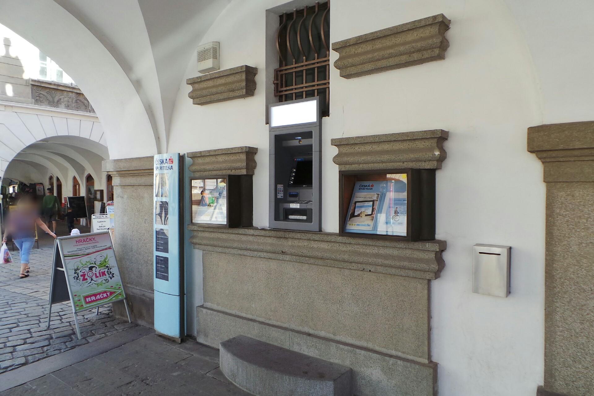 Bankomat České spořitelny