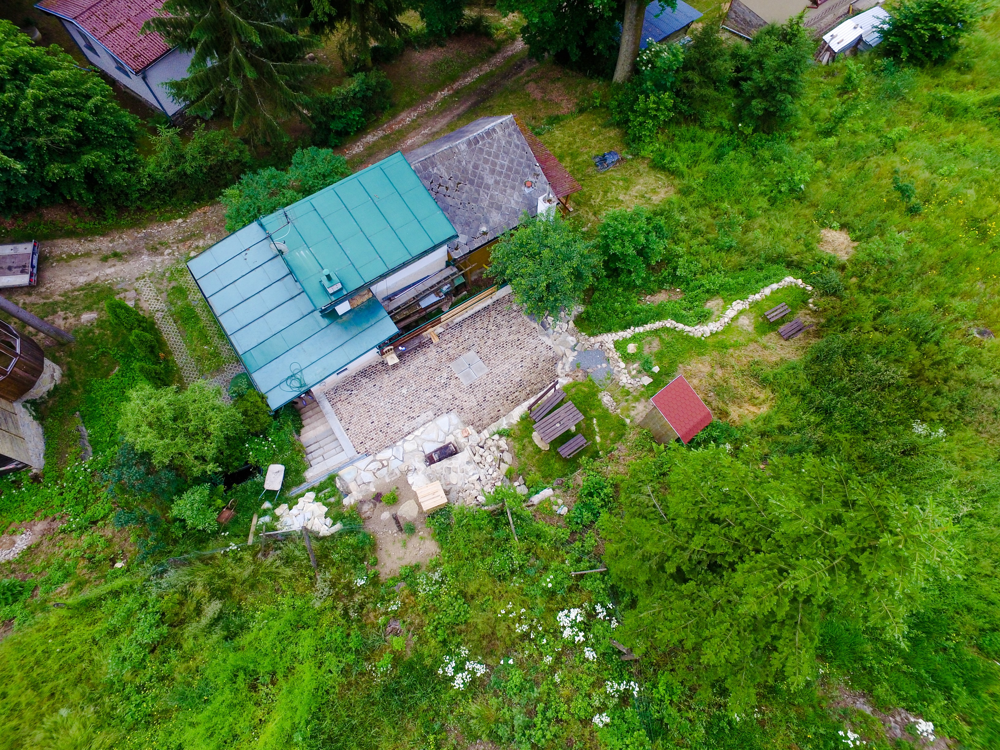 Chata Orlická přehrada foto 2