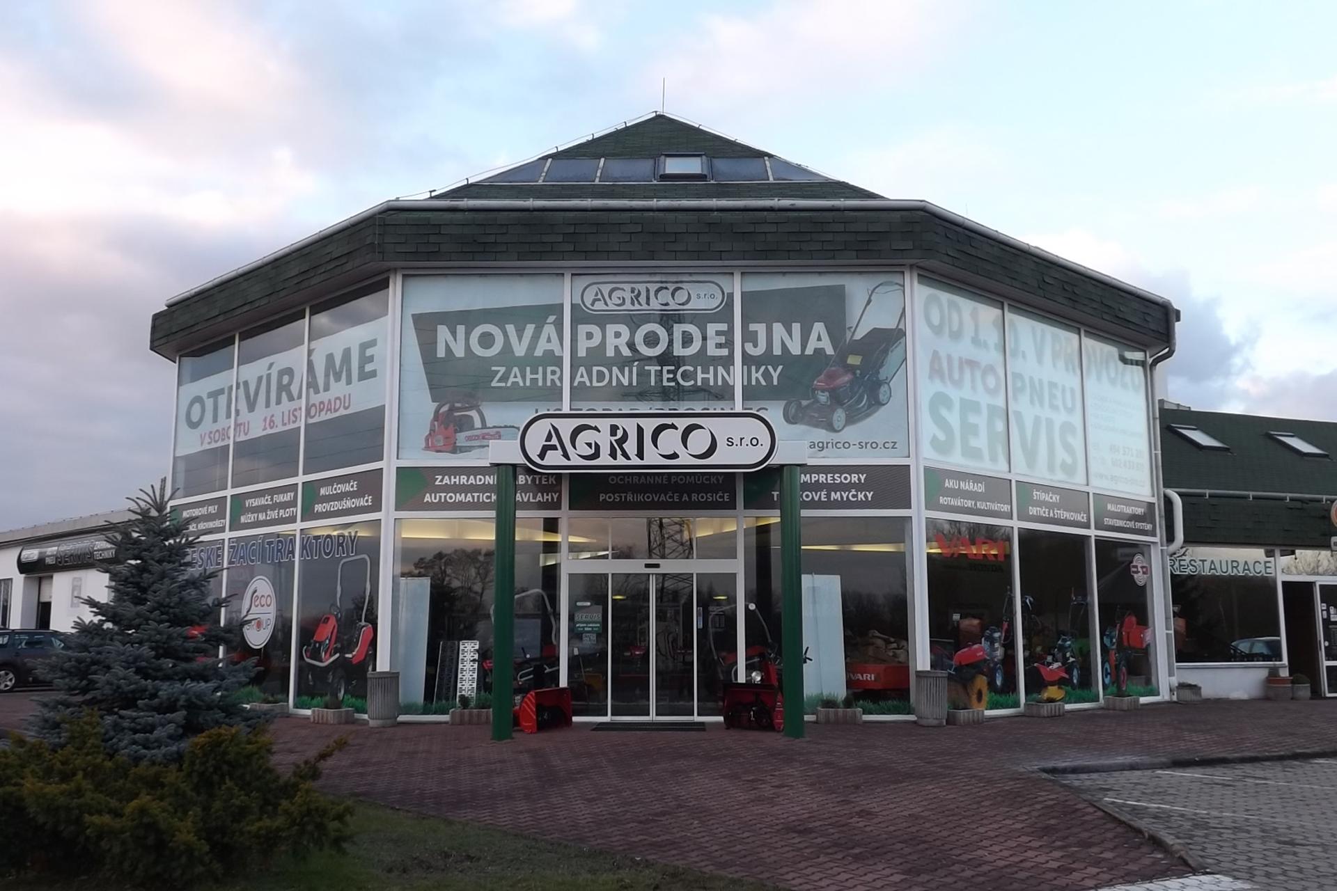 AGRICO - zemědělská a zahradní technika
