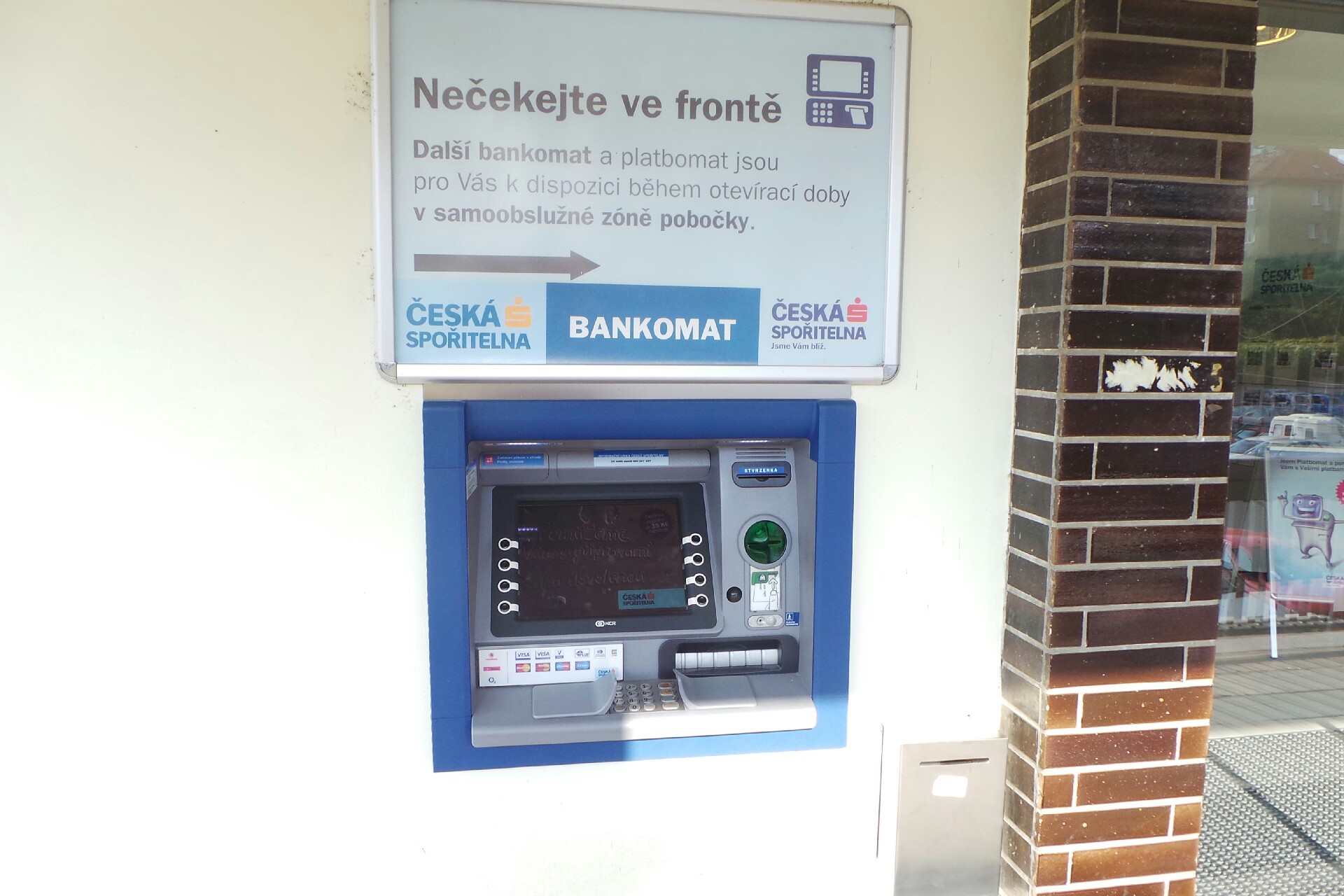 Bankomat České spořitelny