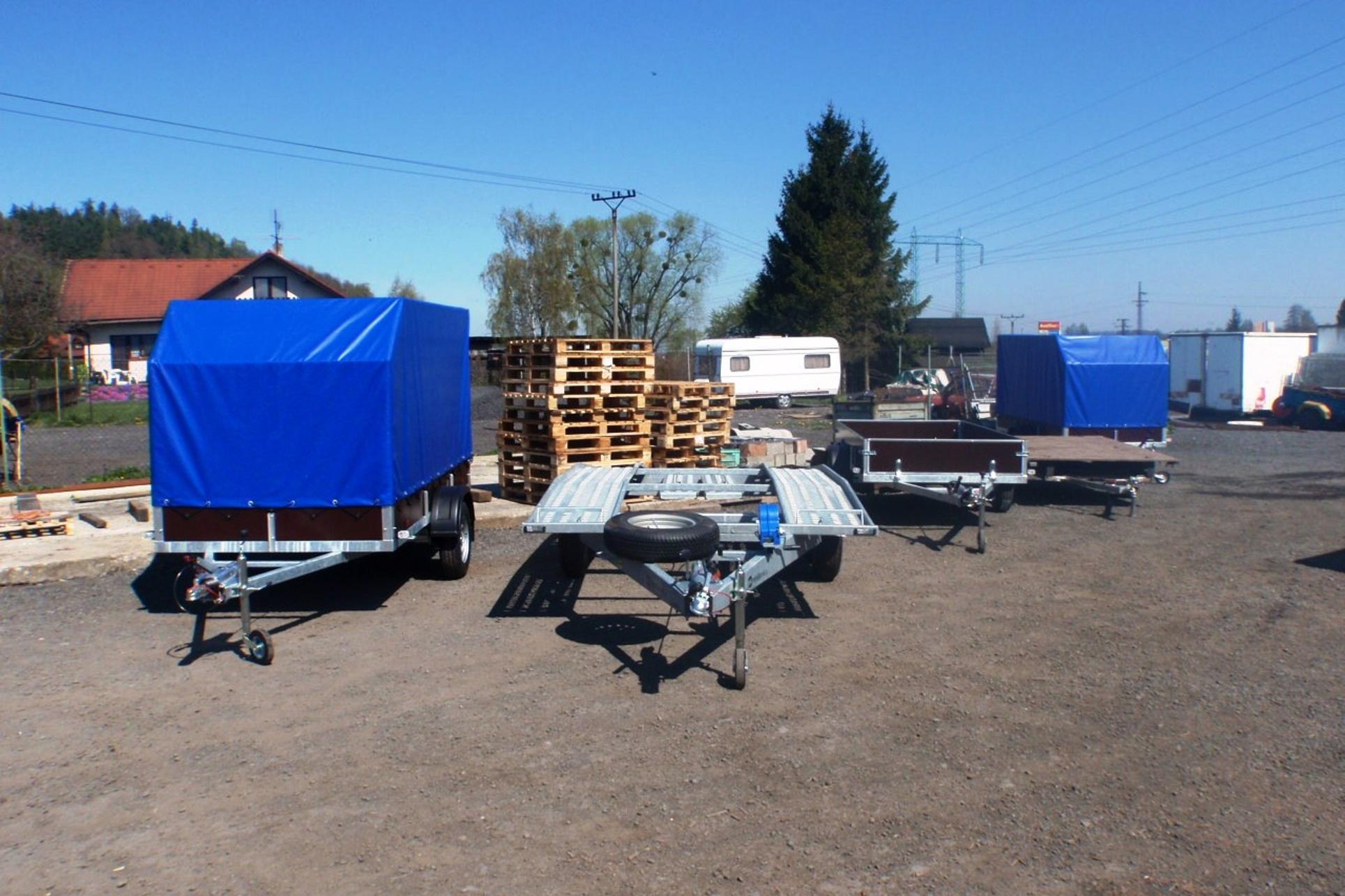 Půjčovna přívěsných vozíků - FM