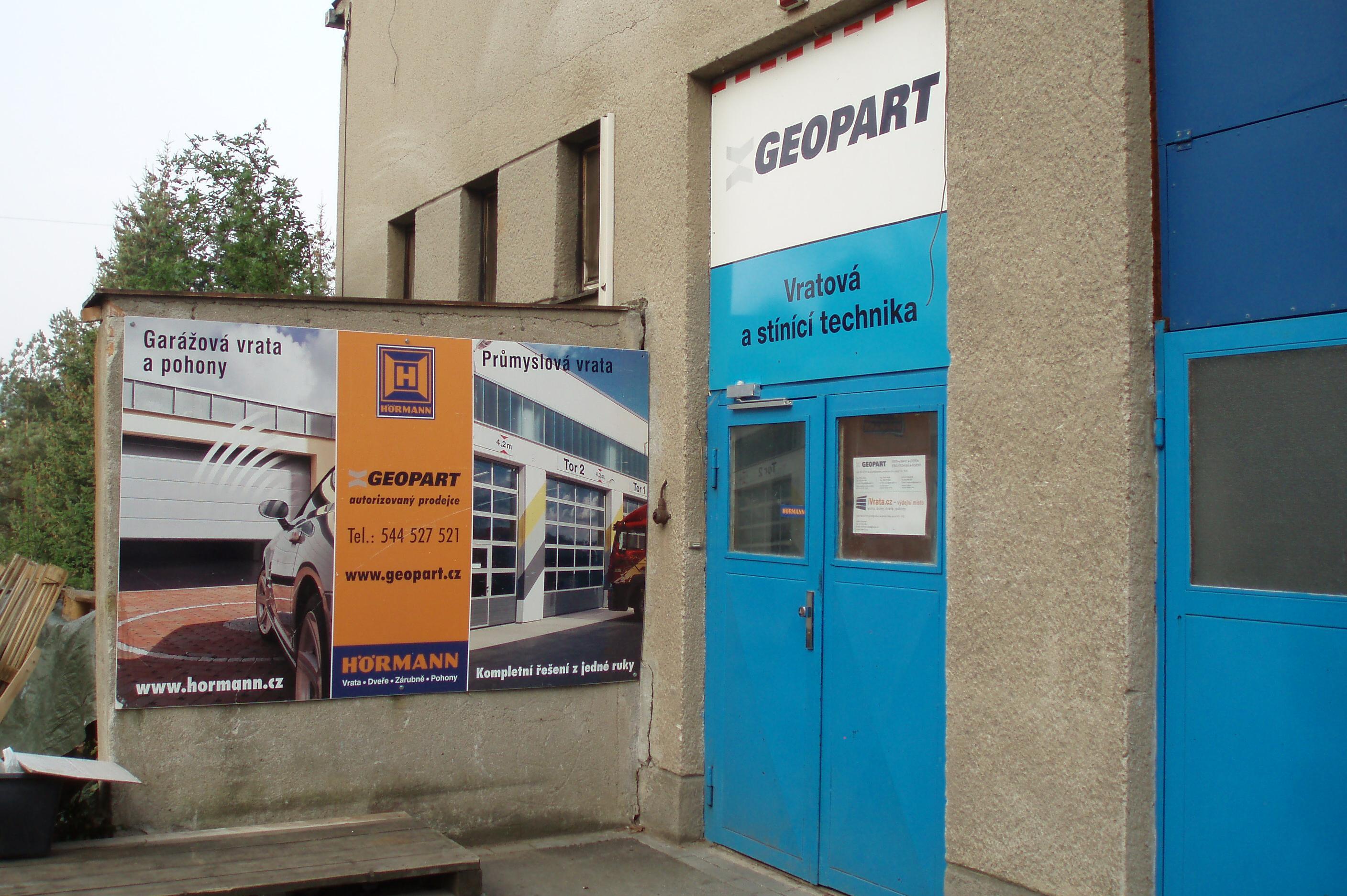 Geopart - garážová vrata a brány