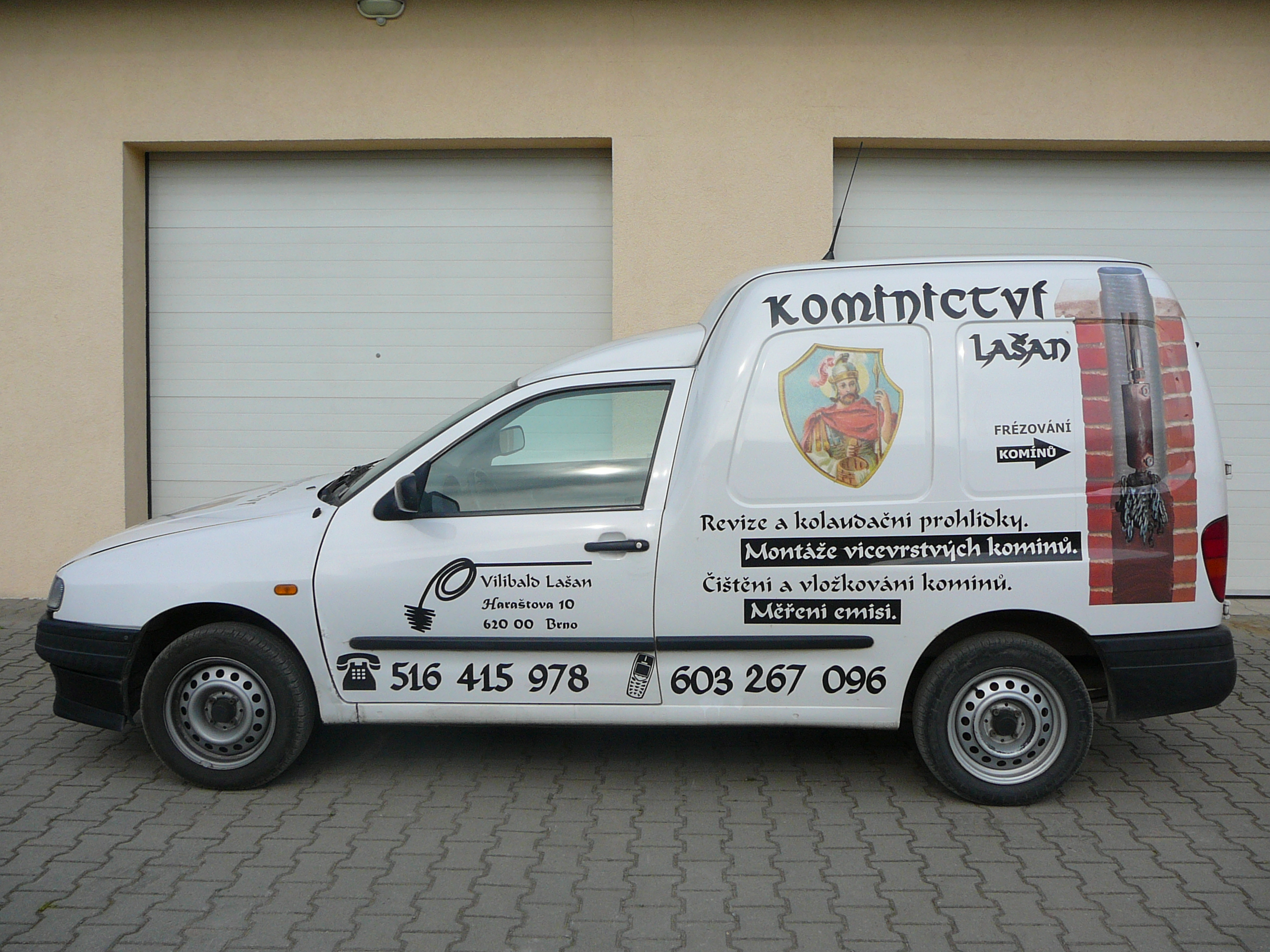 Kominictví - Vilibald Lašan - mistr kominický