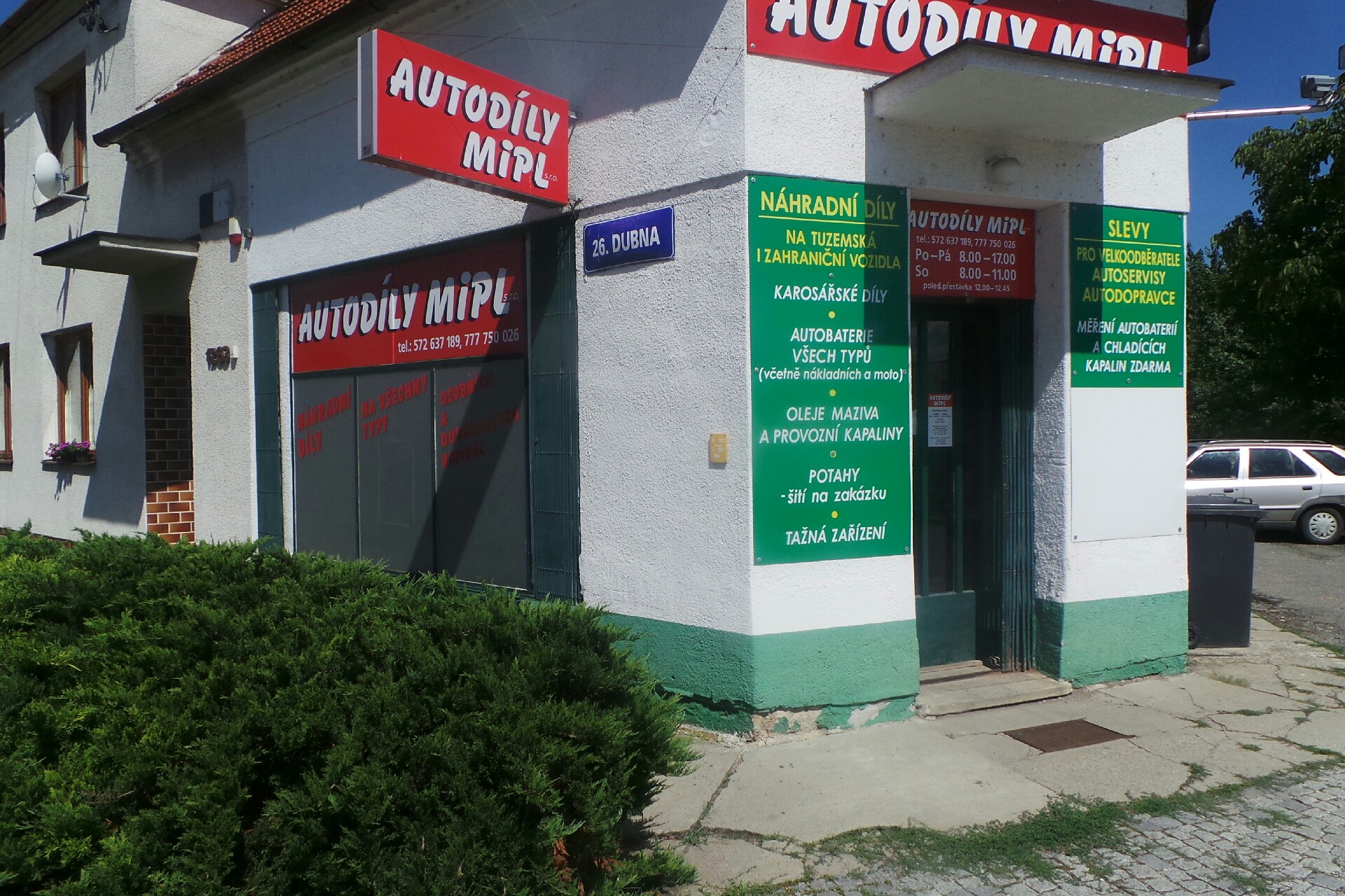 AUTODÍLY MIPL, s.r.o.