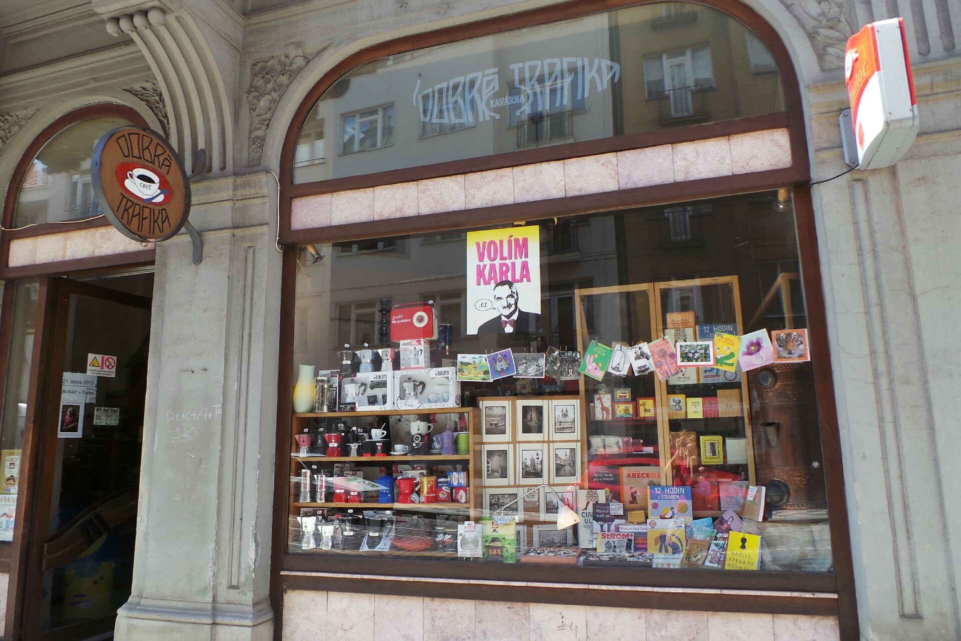 Kavárna Dobrá trafika