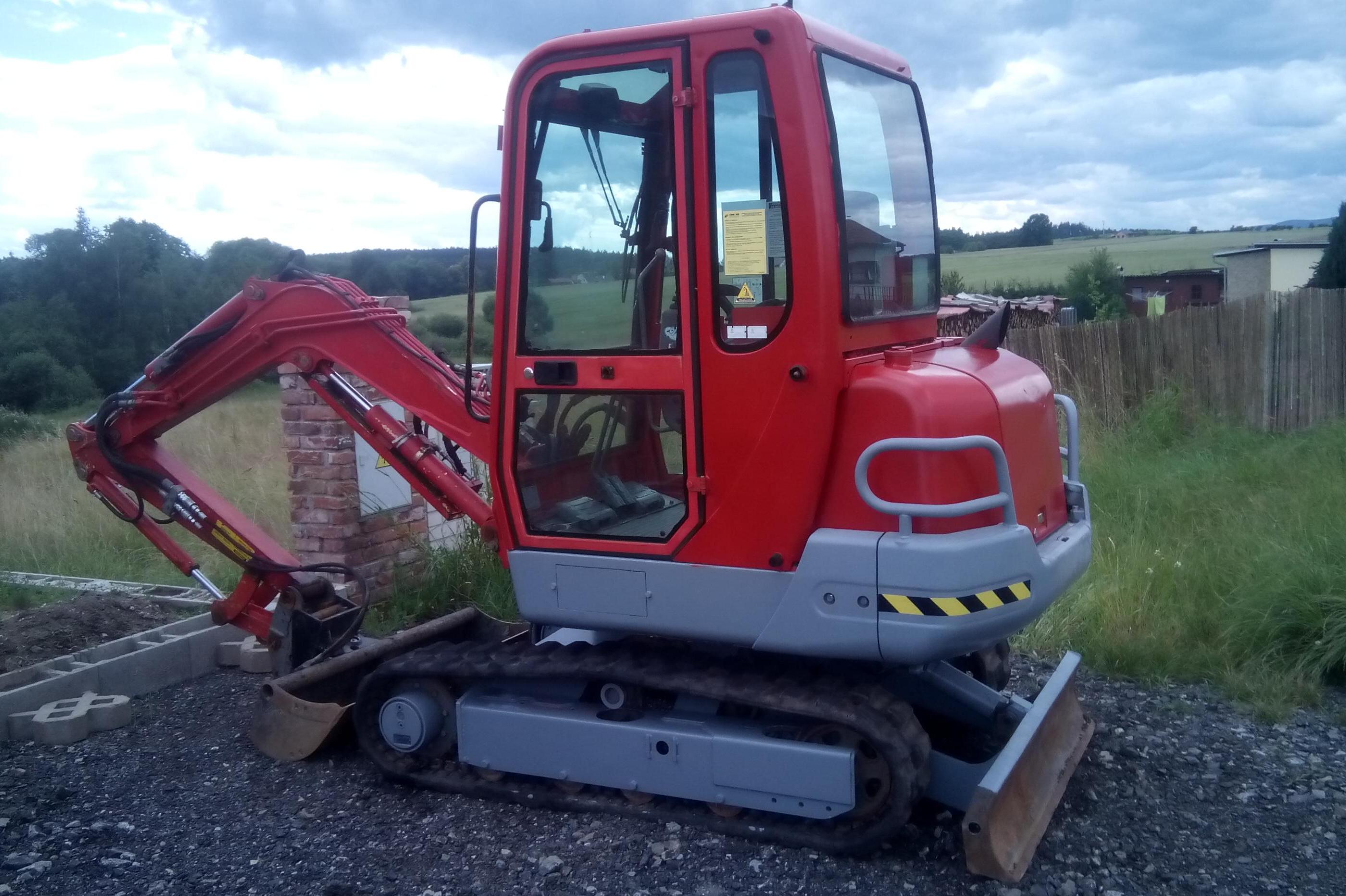 Zemní práce a výškové práce Kos