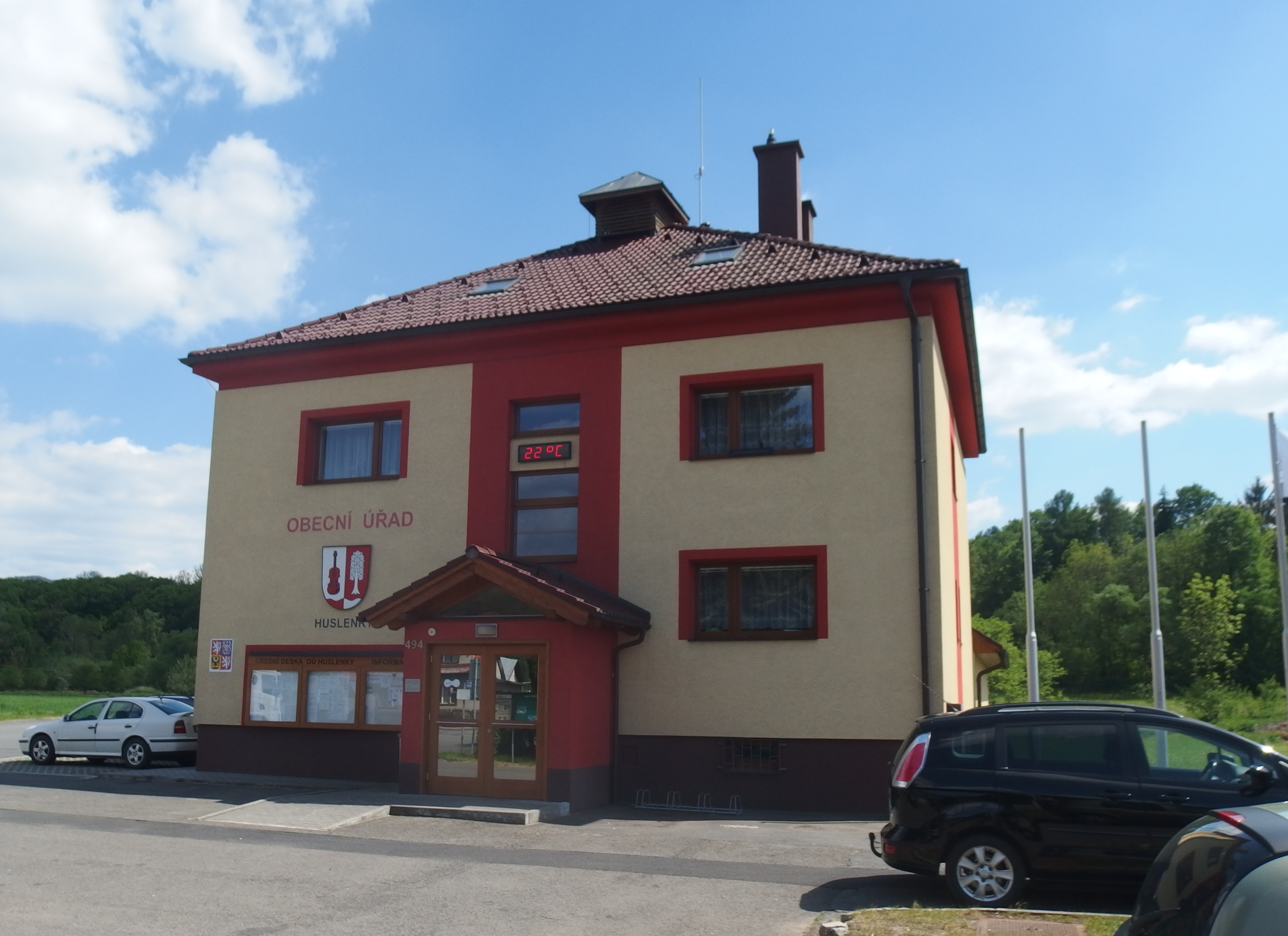 Huslenky - obecní úřad