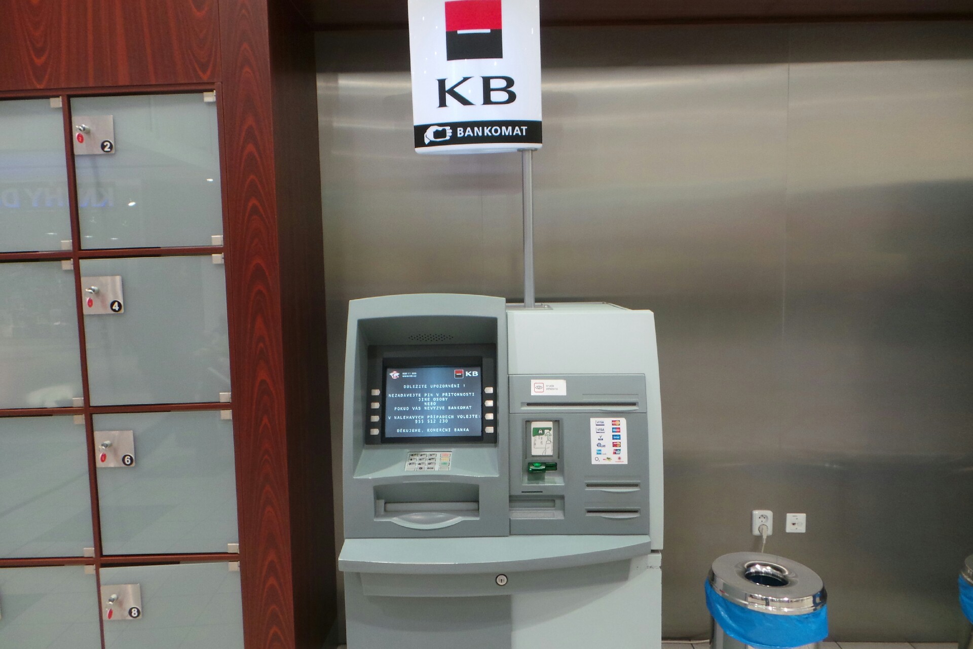 Bankomat Komerční banky