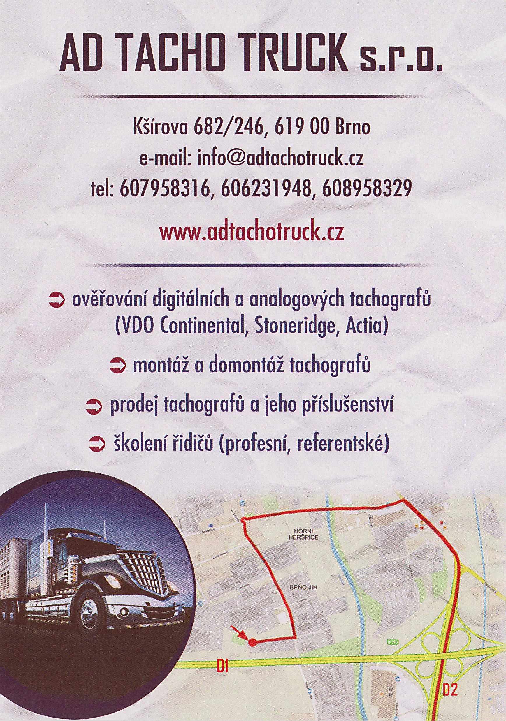 AD TACHO TRUCK s.r.o. foto 2