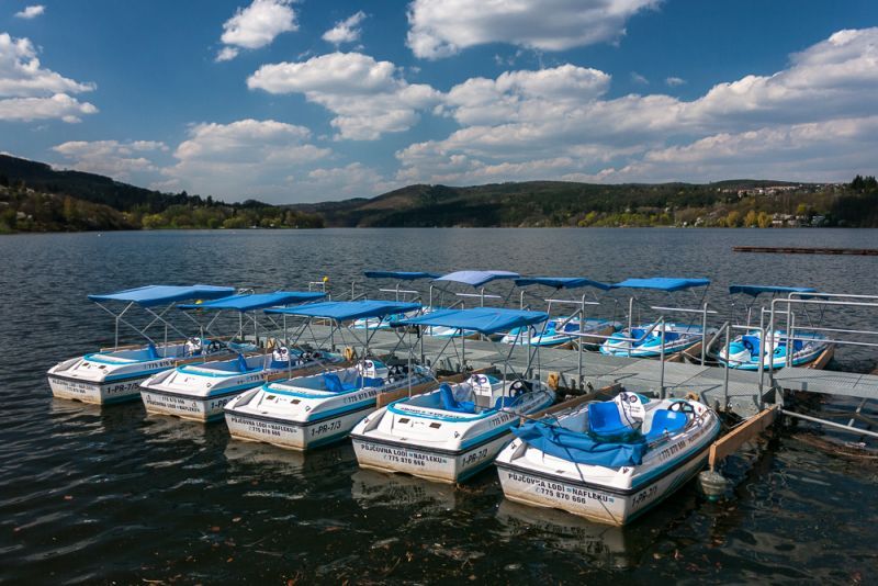 Půjčovna elektro lodiček Nafleku