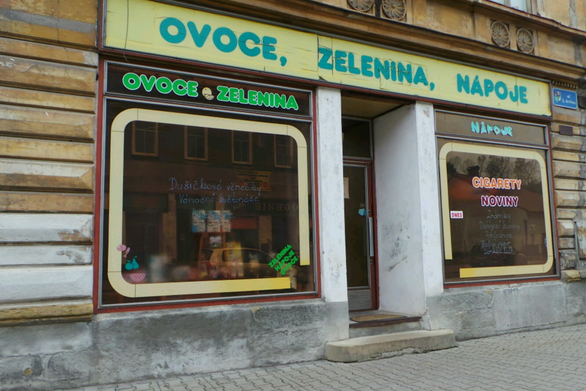 Ovoce, zelenina, nápoje - Jana Šubrová