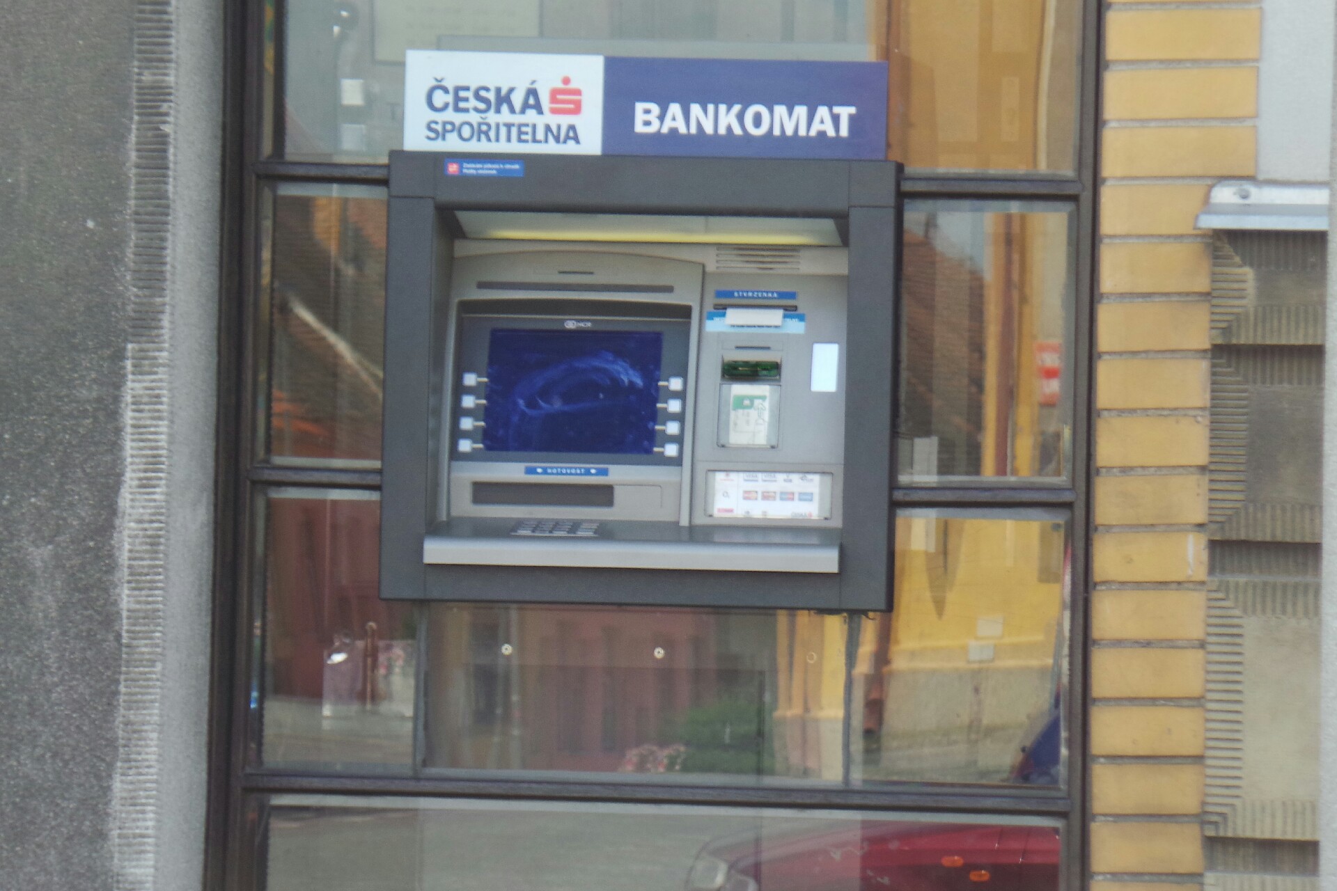 Bankomat České spořitelny