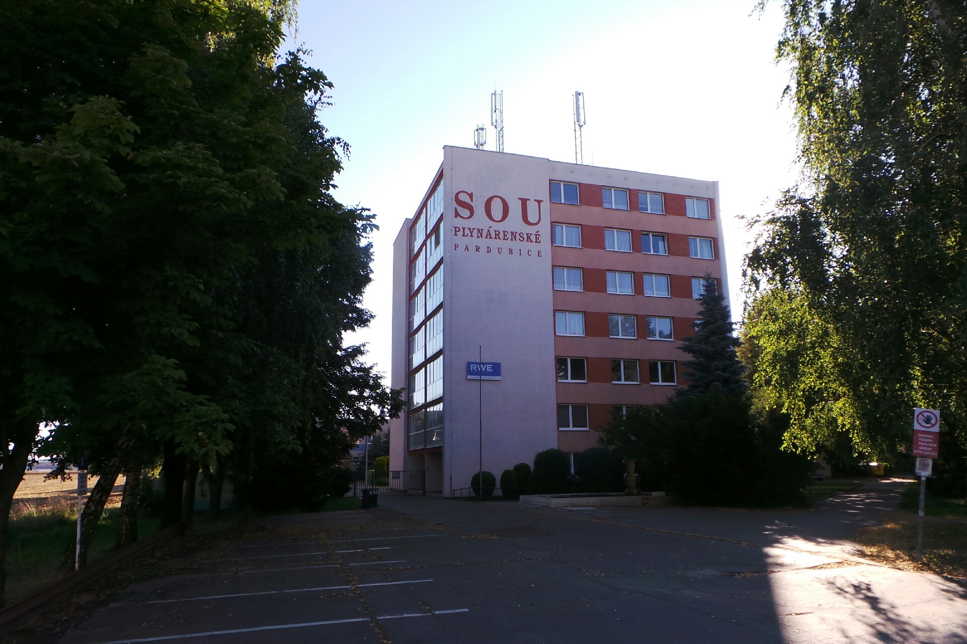 Střední odborné učiliště plynárenské Pardubice - domov mládeže