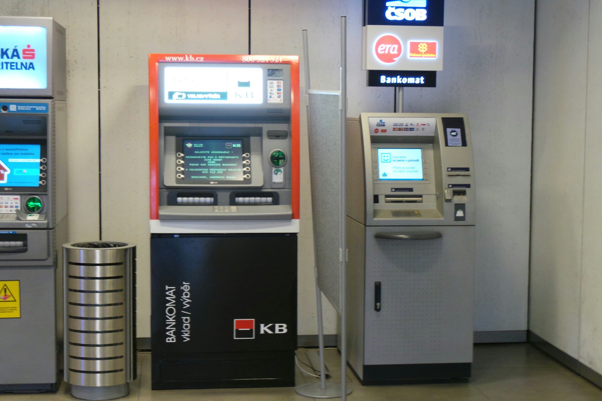 Bankomat Komerční banky