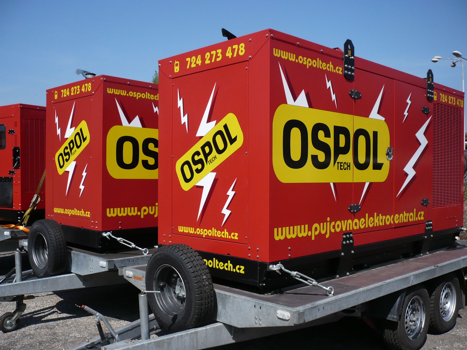 OSPOL TECH – kompresory a elektrocentrály foto 3