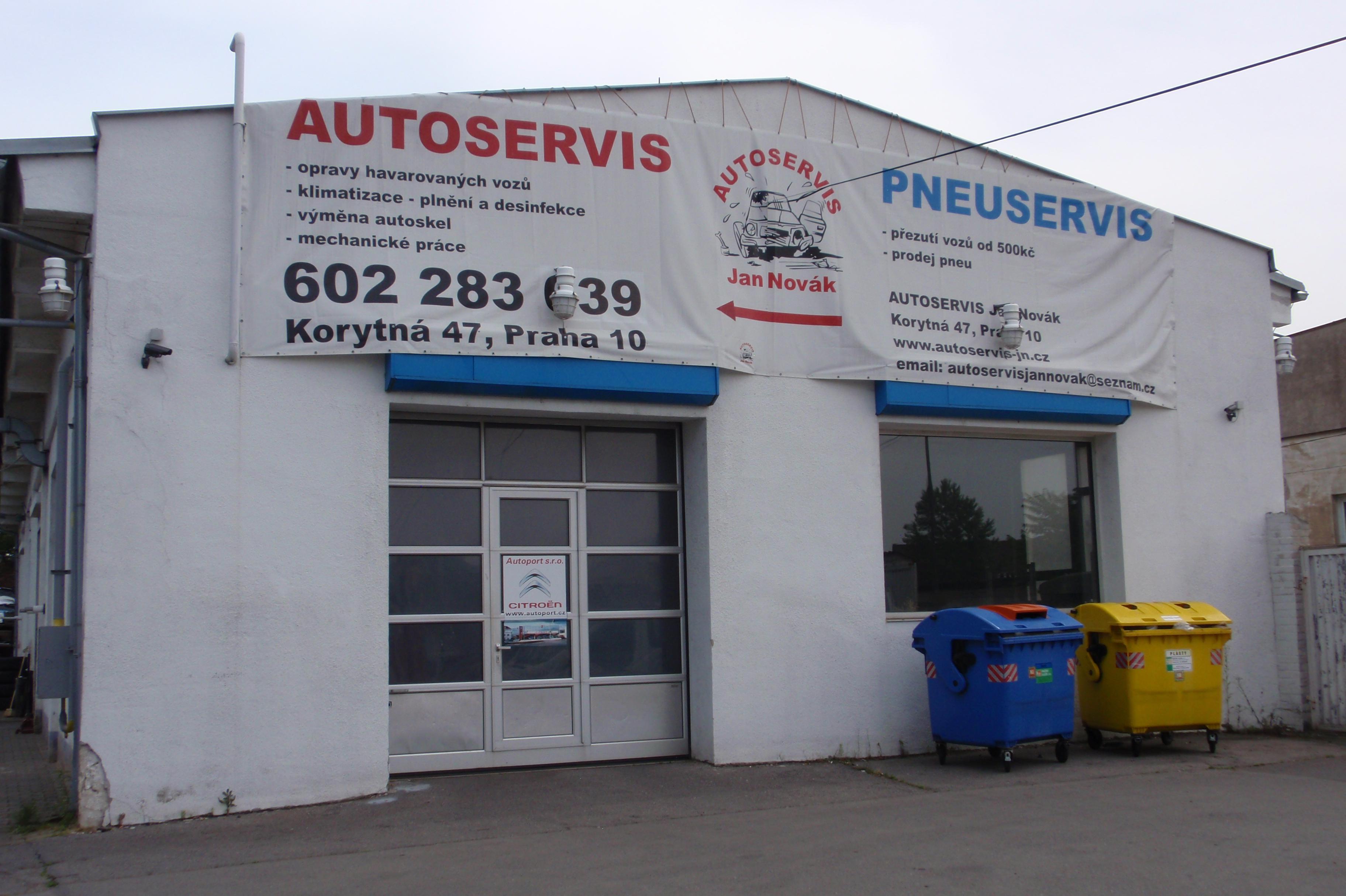 Jan Novák - autoservis