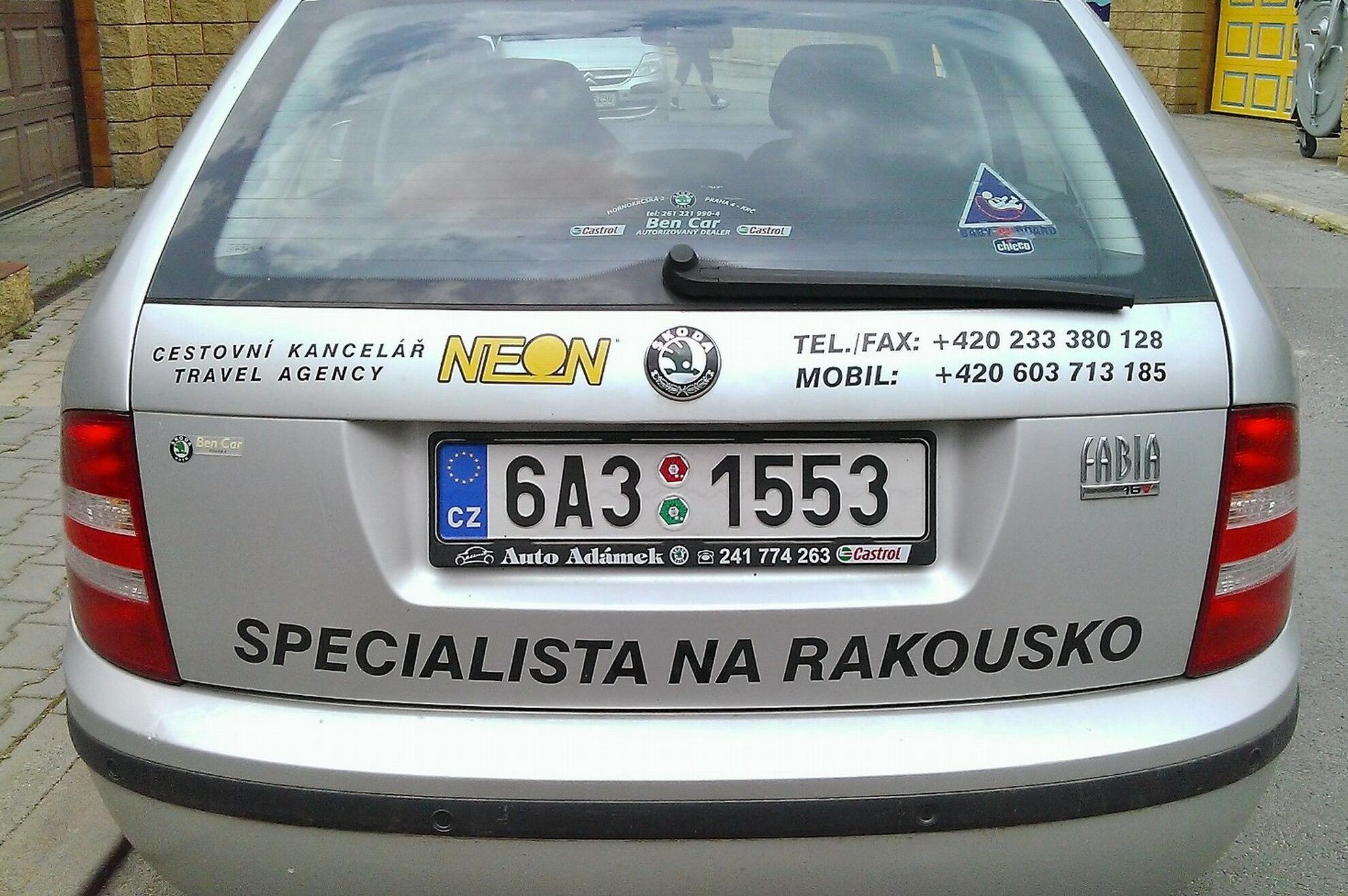 Mgr. Bohuslava Škvárová - CESTOVNÍ KANCELÁŘ NEON