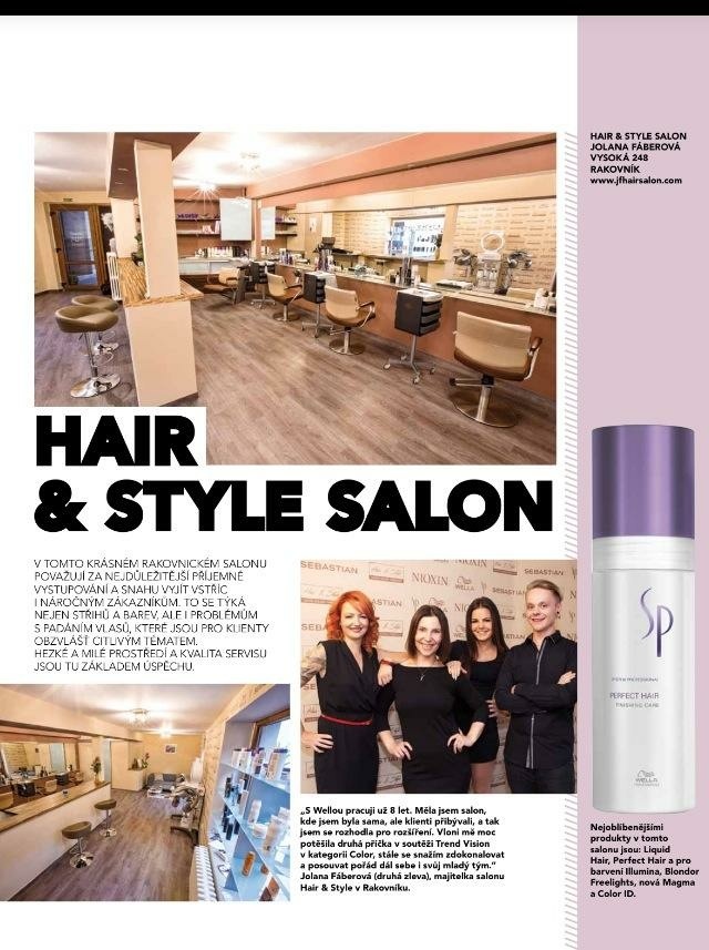 HAIRSTYLE Jolana Fáberová foto 2