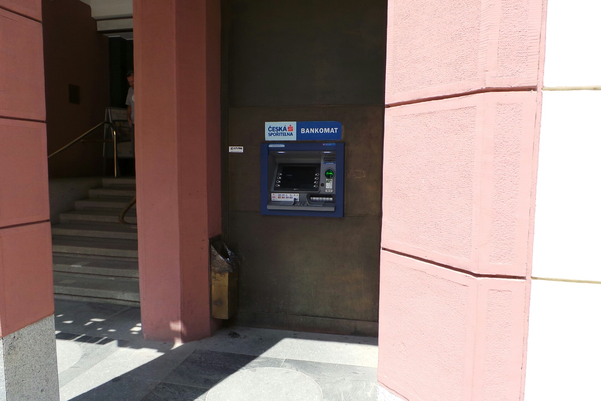 Bankomat České spořitelny